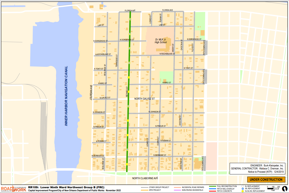 Map of LNW Northwest Group B