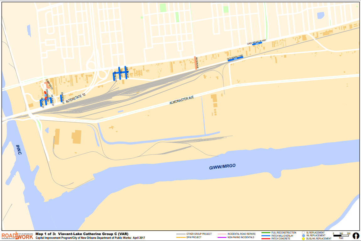 Map of Viavant - Lake Catherine Group C
