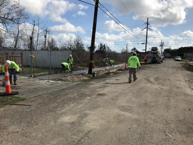 LOWER NINTH WARD NORTHEAST GROUP A BEGINS WORK IN FIRST PHASE