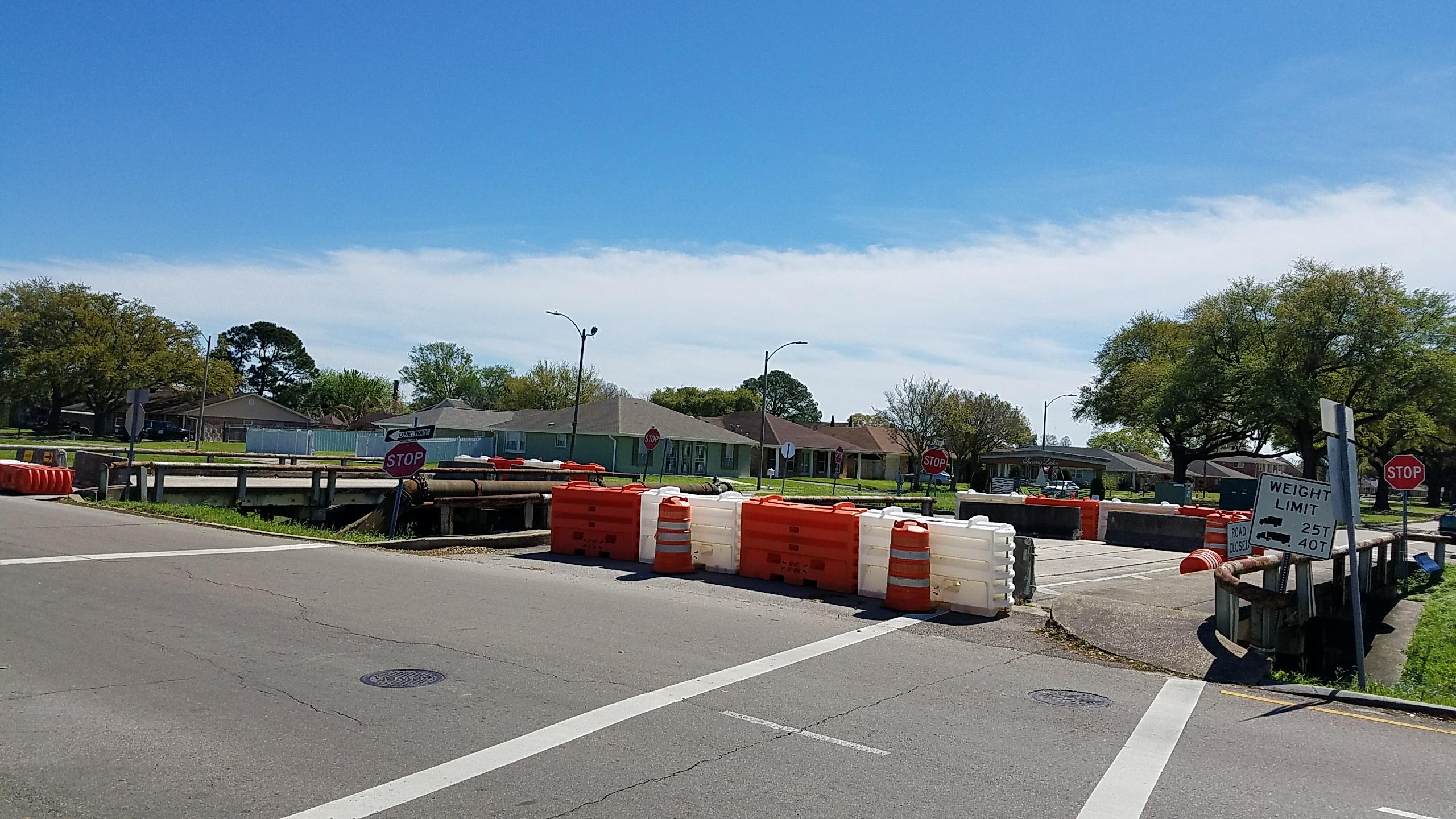 SEVERAL BRIDGES IN NEW ORLEANS EAST ARE TEMPORARILY CLOSED