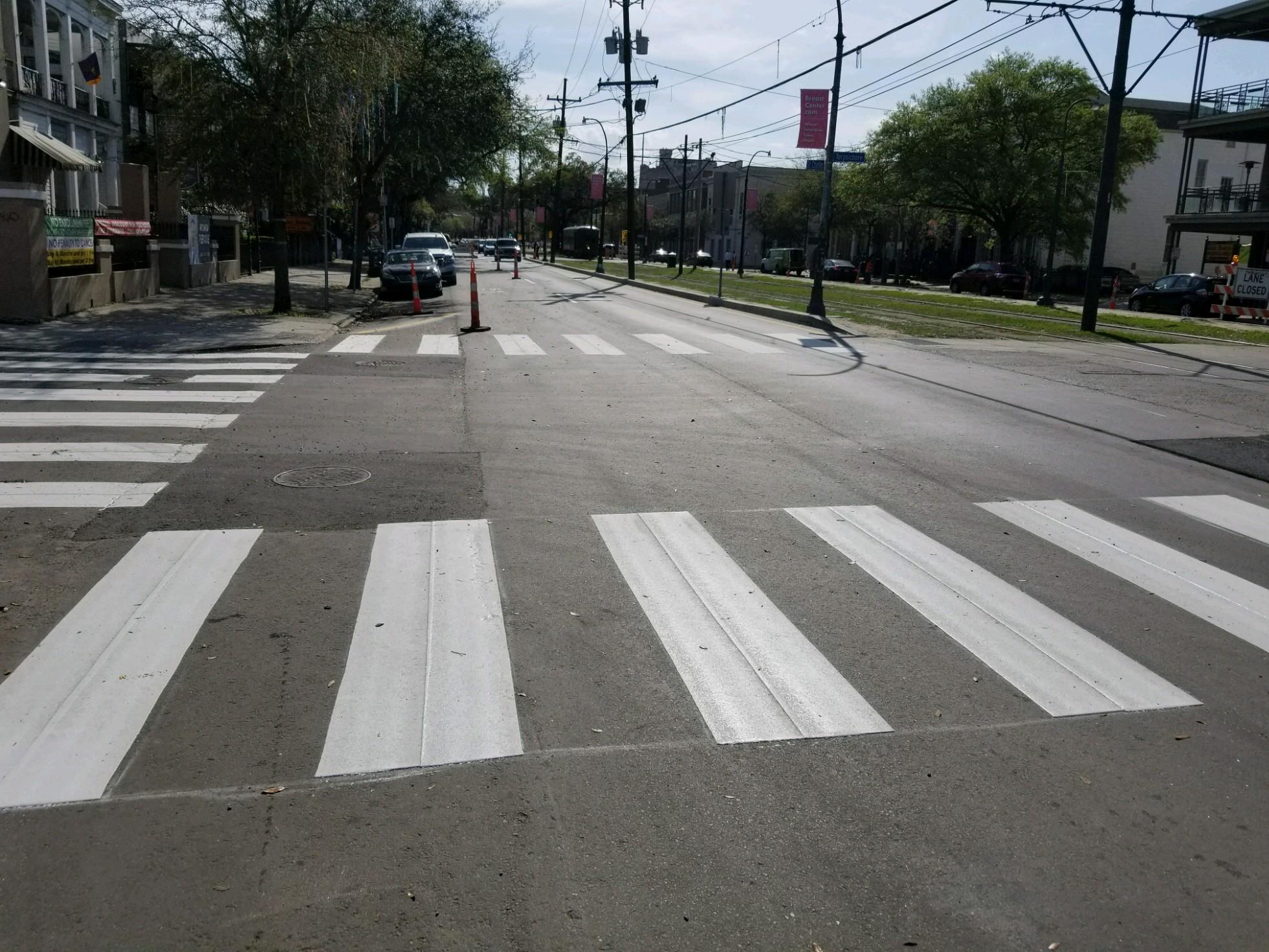 ST. CHARLES AVENUE PROJECT NOW 90 PERCENT COMPLETE