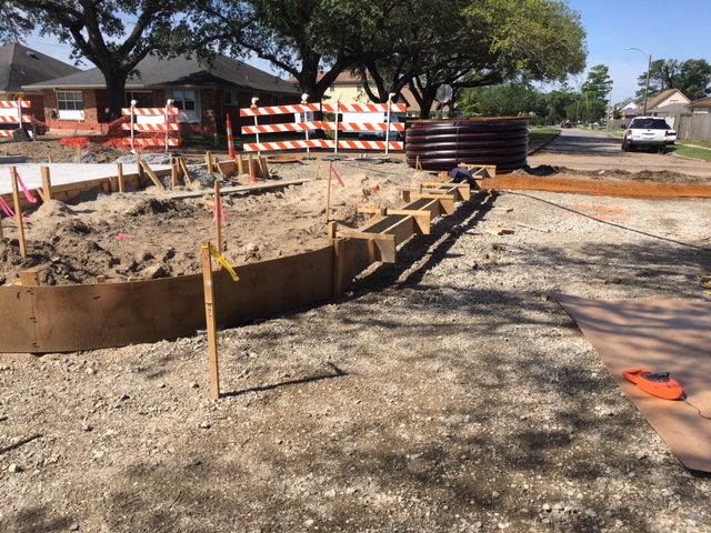 MICHOUD BOULEVARD LAKE BOUND LANE PAVING TO BE COMPLETED THIS MONTH