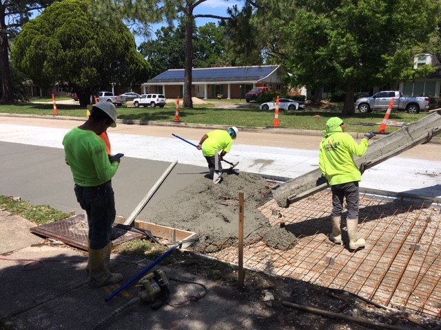 CONSTRUCTION ON LAKE TERRACE GROUP A PROJECT CONTINUES