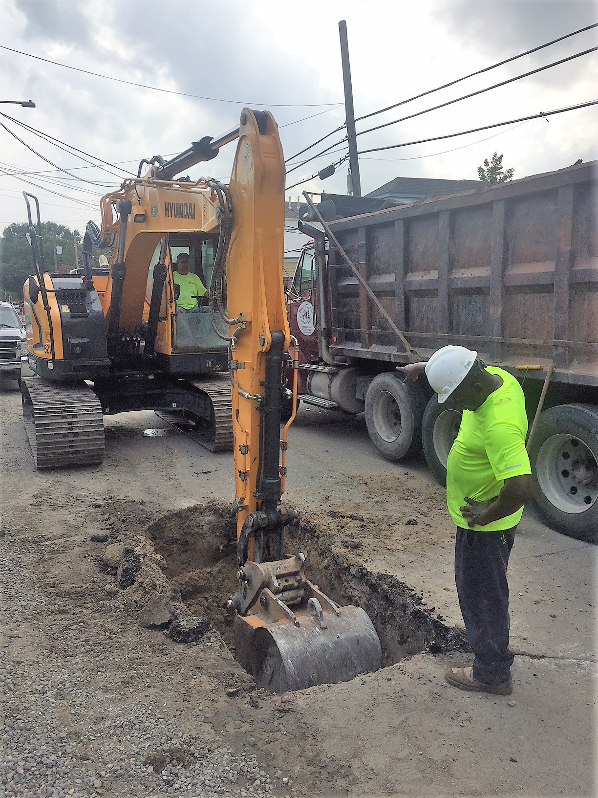 CHEROKEE STREET DRAINAGE IMPROVEMENT PROJECT NOW 5 PERCENT COMPLETE