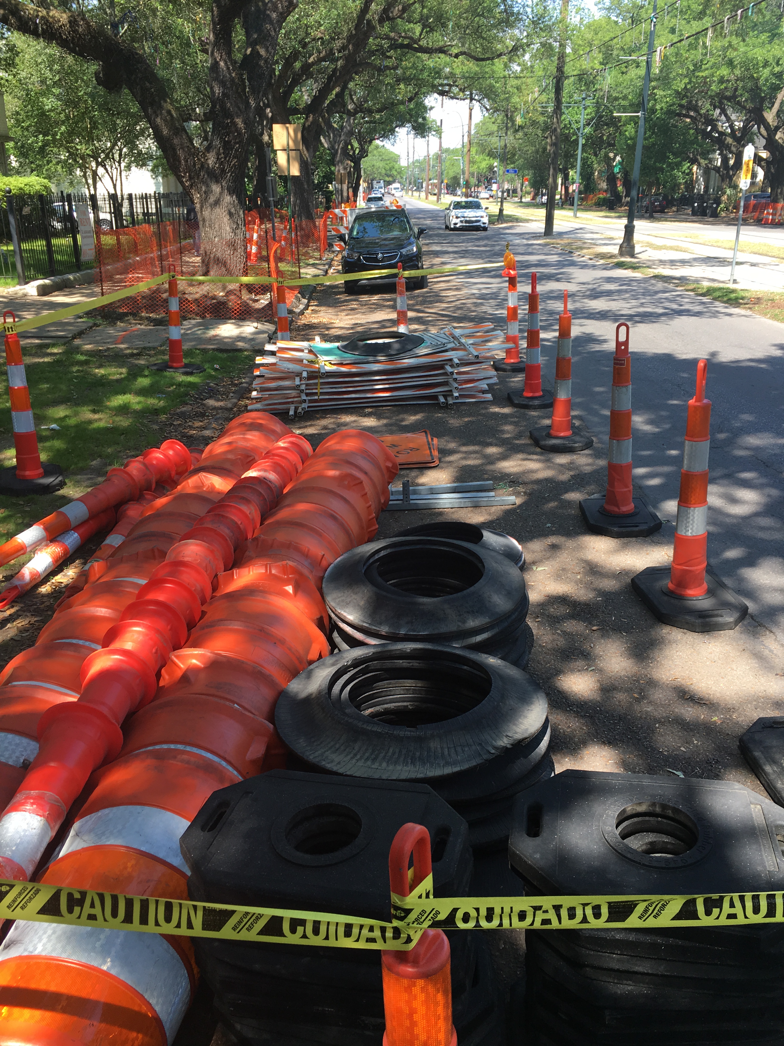 BARRIERE CONSTRUCTION BEGINS WORK ON 9-MONTH ST. CHARLES REPAVING PROJECT