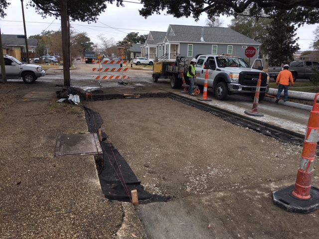 WORK BEGINS ON SECOND PHASE OF GENTILLY TERRACE GROUP A PROJECT