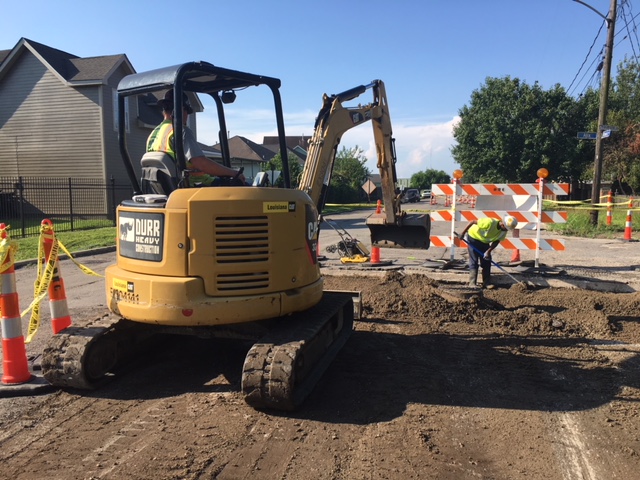WESTBANK FEMA-FUNDED ROADWORK CONTRACT NOW 7 PERCENT COMPLETE