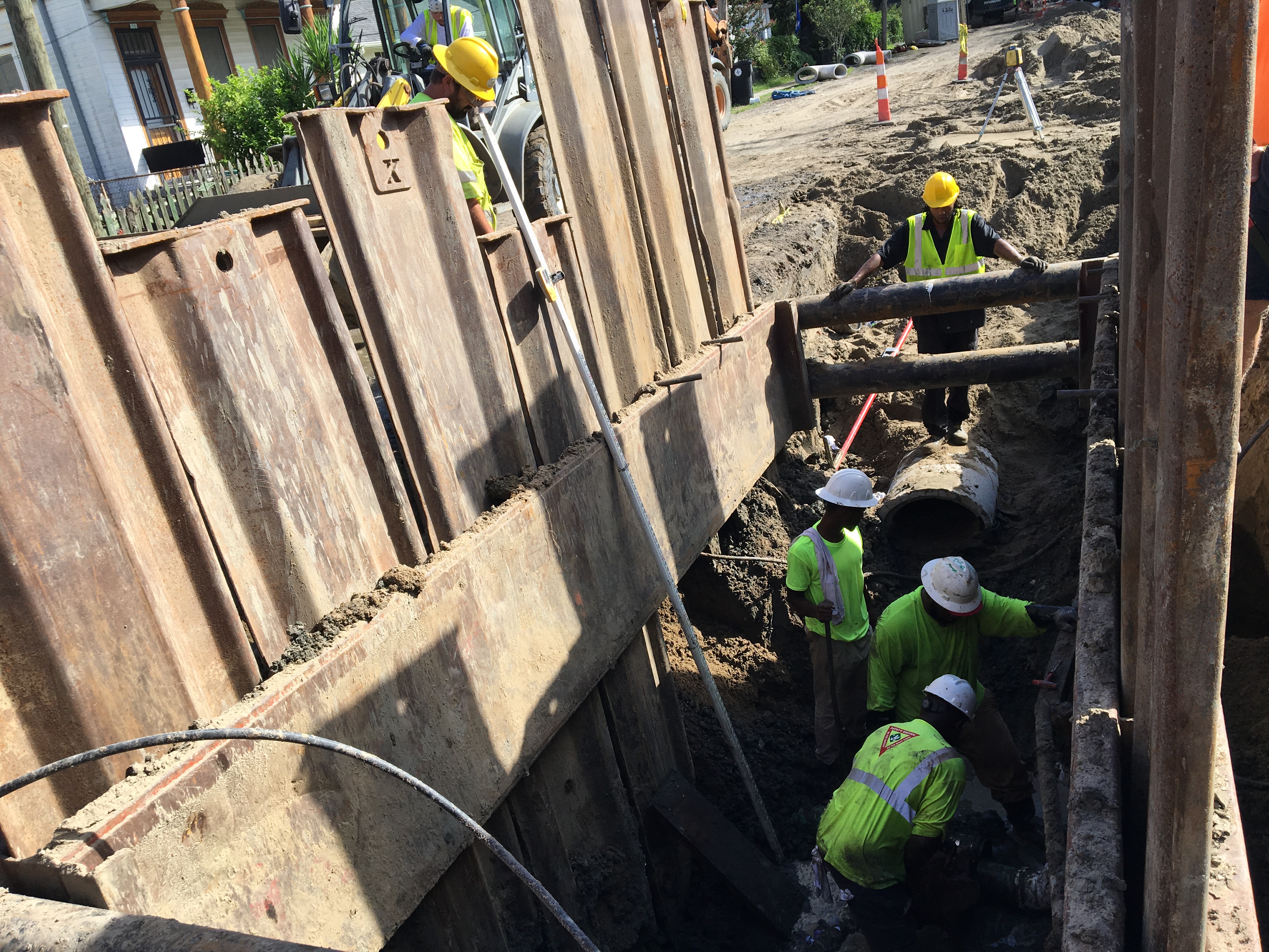 CHEROKEE STREET DRAINAGE IMPROVEMENT PROJECT NOW 20 PERCENT COMPLETE