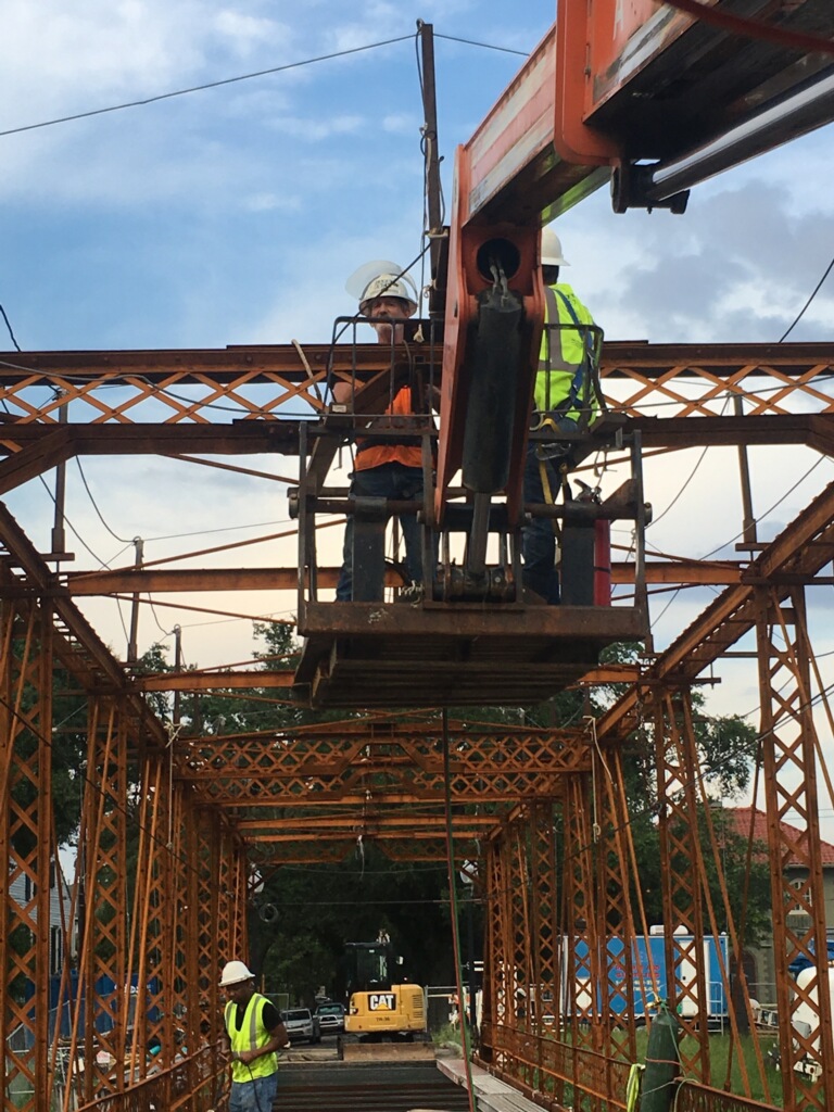 MAGNOLIA BRIDGE REHABILITATION PROJECT NOW 30 PERCENT COMPLETE