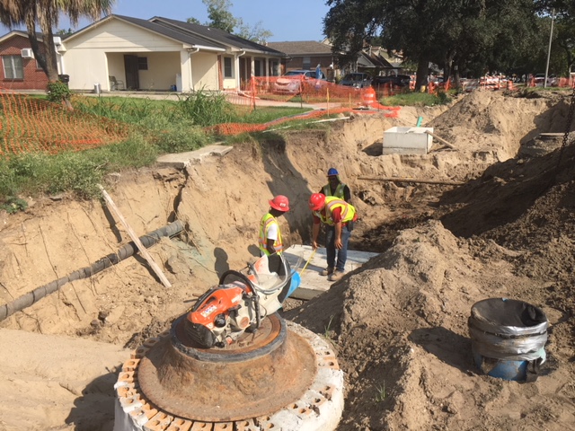 MICHOUD BOULEVARD PROJECT NOW 65 PERCENT COMPLETE