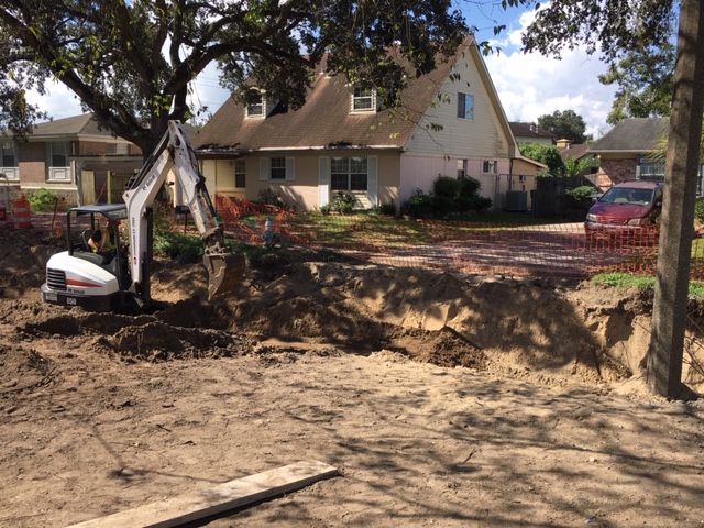 MICHOUD BOULEVARD PROJECT NOW 70 PERCENT COMPLETE