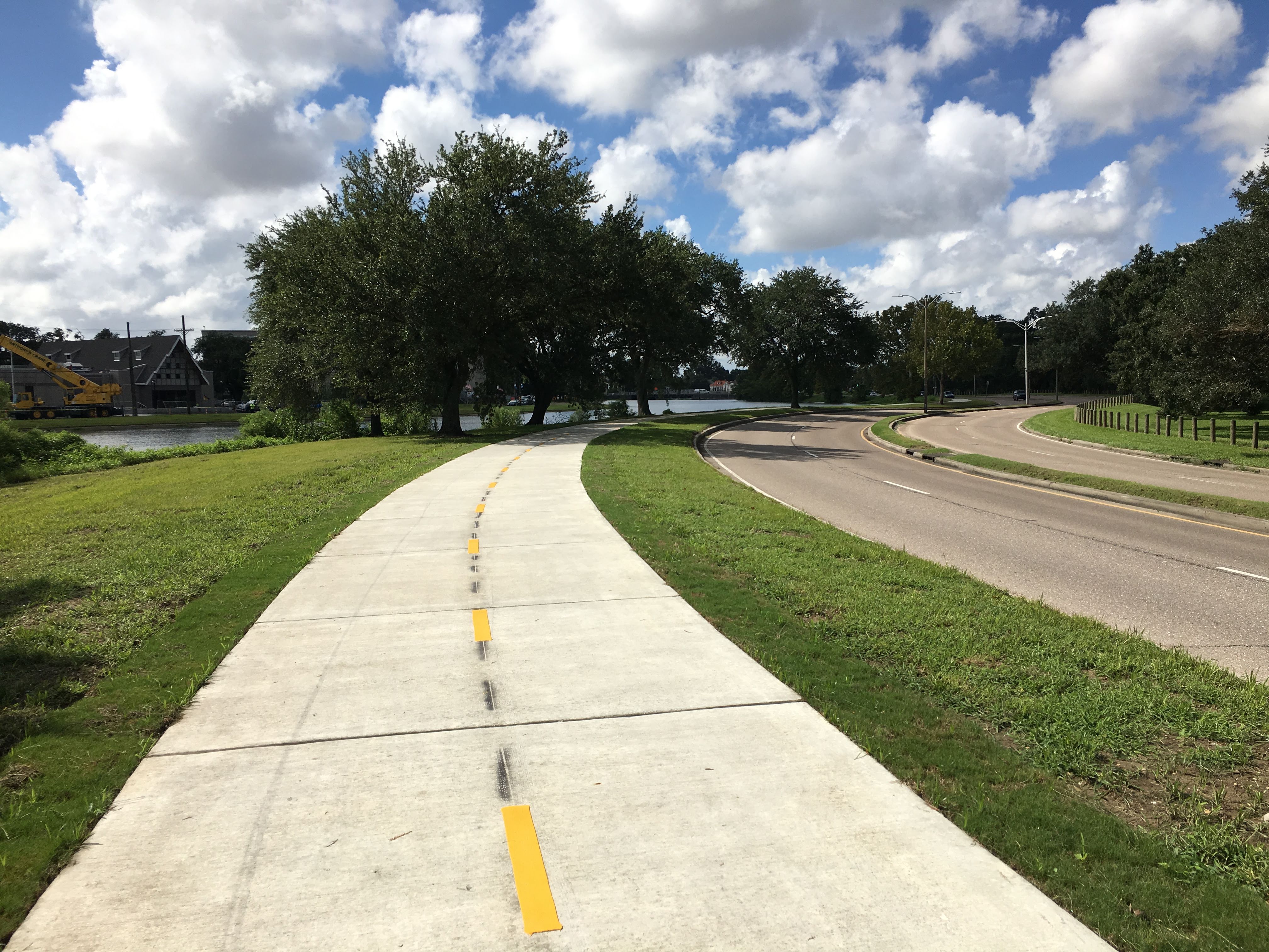 WISNER BRIDGE ADJOINING BIKE AND PEDESTRIAN PATH IS COMPLETE, SIGNAL WORK CONTINUES
