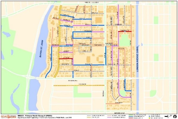 FIRST OF NINE ROAD CONSTRUCTION PROJECTS IN FILMORE CONTINUES TO BE DELAYED