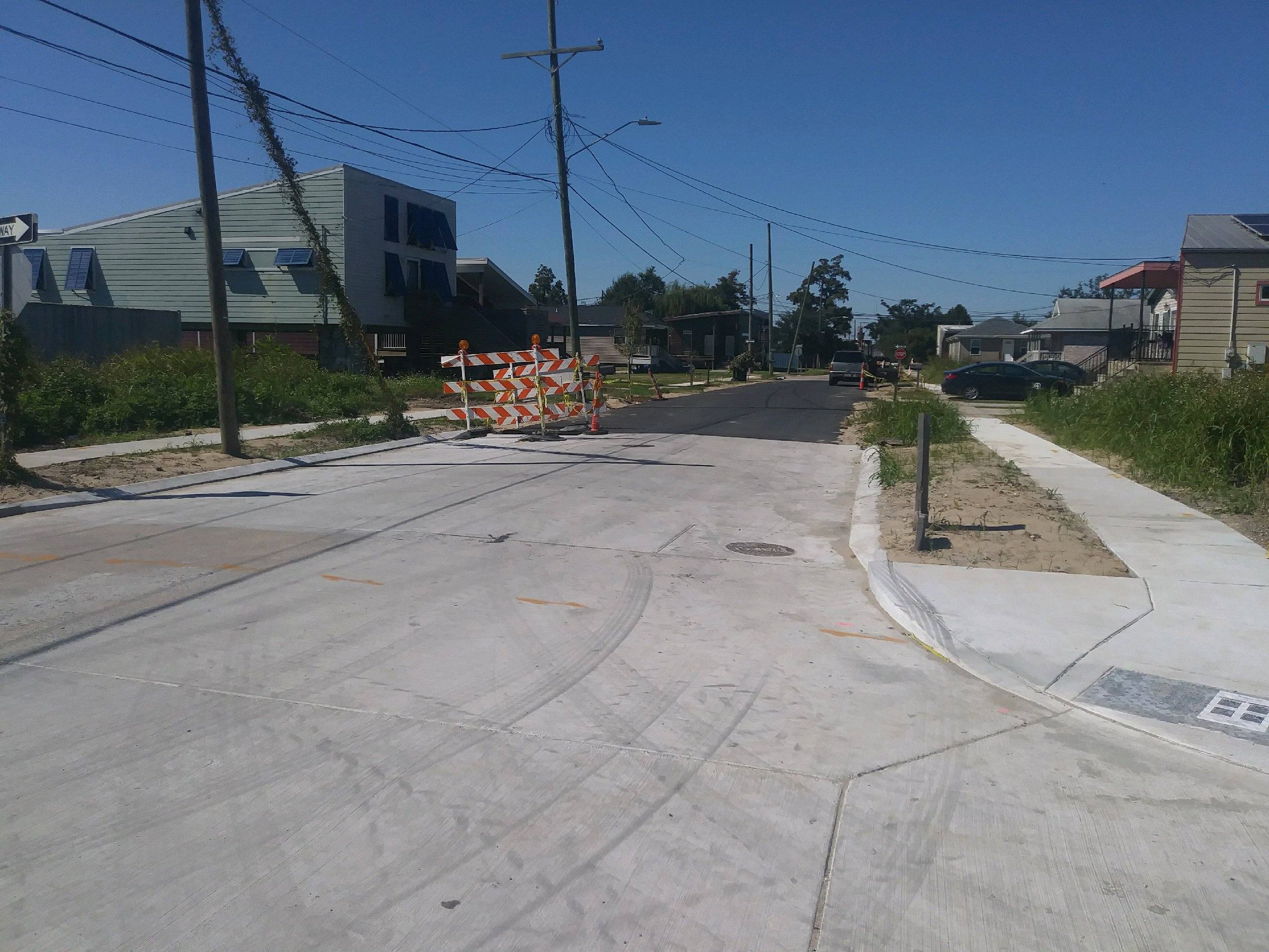 LOWER NINTH WARD NORTHWEST GROUP A READY FOR INSPECTION
