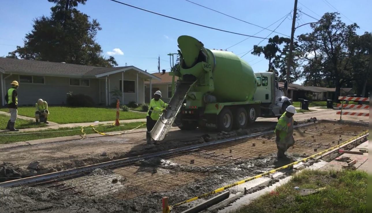 CONSTRUCTION CREWS NOW 42 PERCENT COMPLETE IN READ BOULEVARD WEST NEIGHBORHOOD