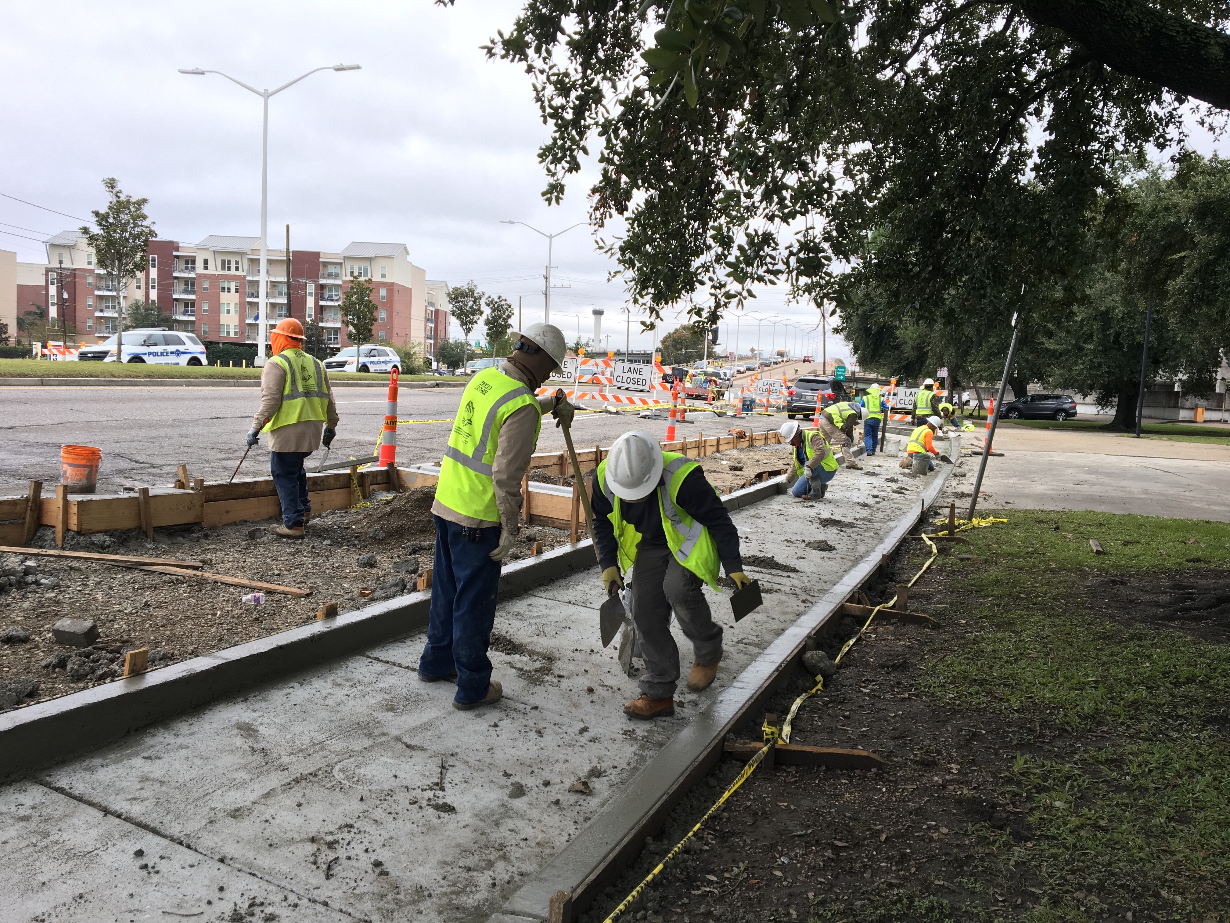 S. BROAD STREET IMPROVEMENTS 45 PERCENT COMPLETE