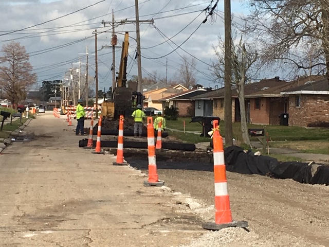 CONSTRUCTION FOR READ BOULEVARD WEST PROJECT IS AT 50 PERCENT COMPLETION