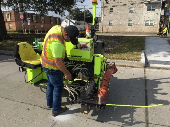 FLEUR DE LIS DRIVE CONSTRUCTION NOW 96 PERCENT COMPLETE