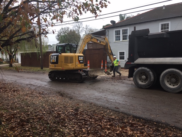 CONCRETE WORK CONTINUES IN LAKEVIEW SOUTH GROUP A PROJECT