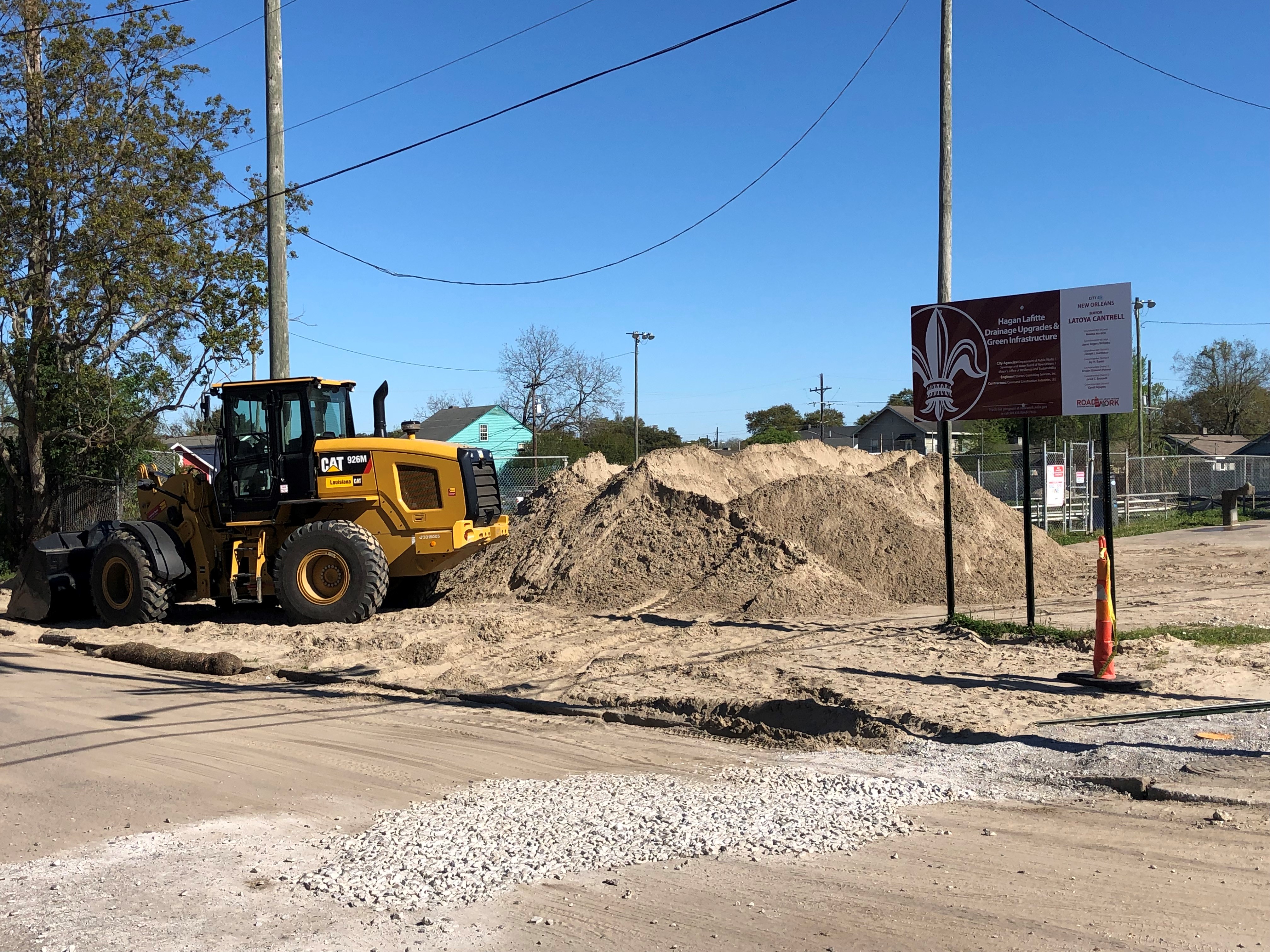 WORK PROGRESSING ON HAGAN LAFITTE PROJECT