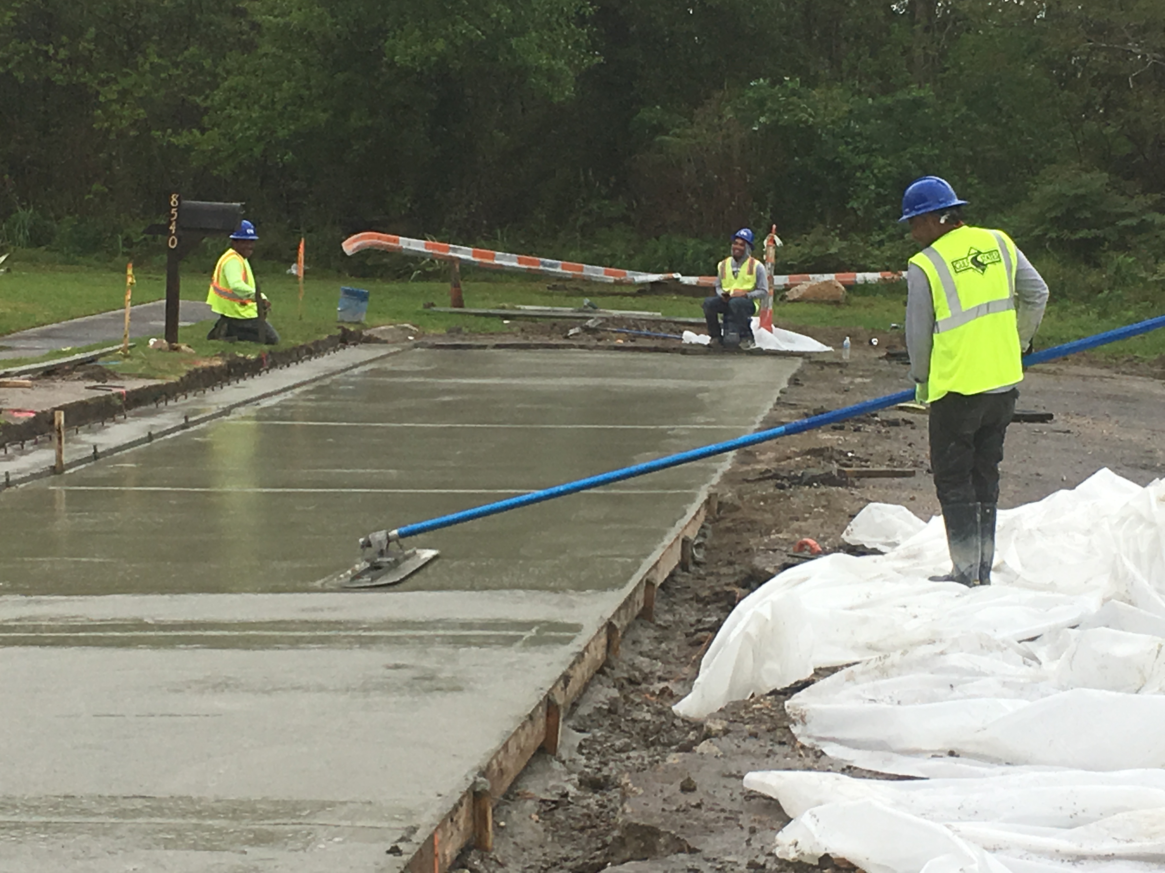 CONSTRUCTION FOR READ BOULEVARD WEST PROJECT IS AT 72 PERCENT COMPLETION