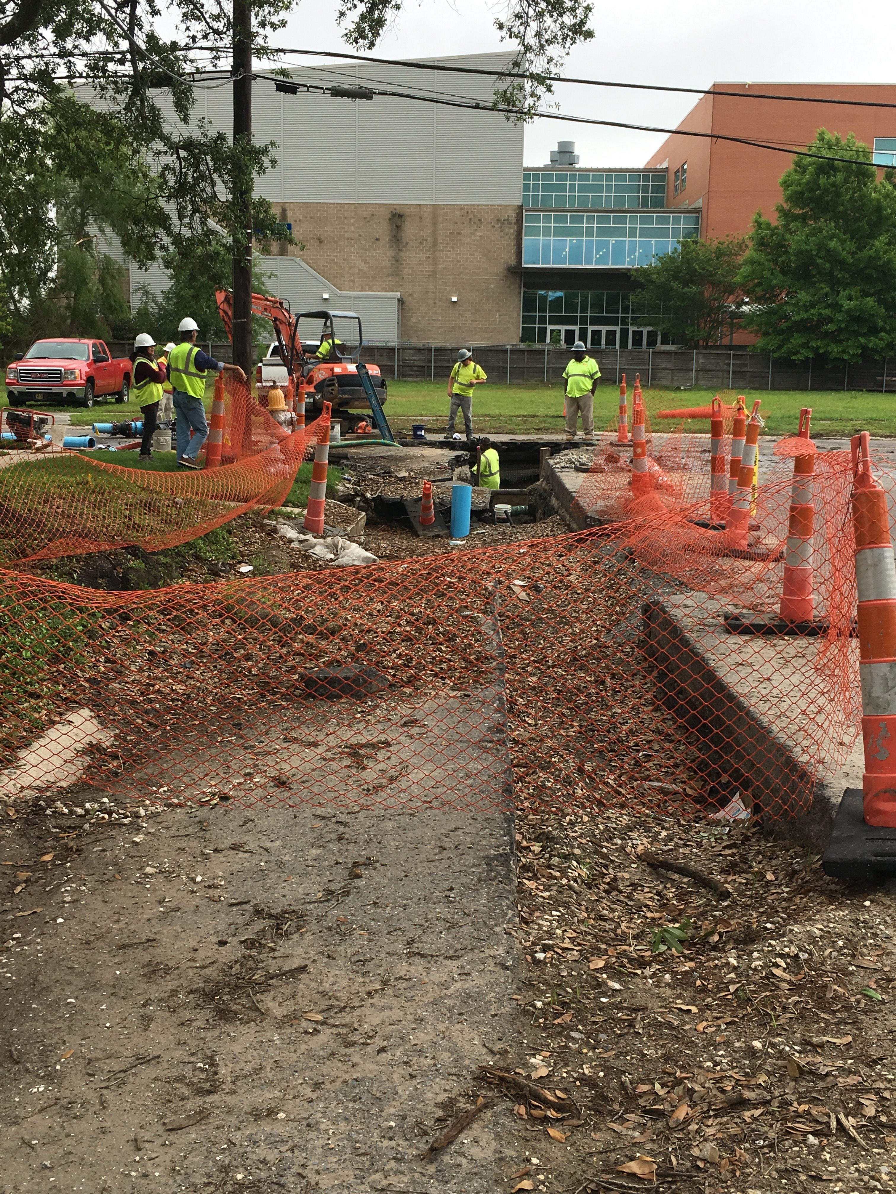 FIRST OF NINE ROAD CONSTRUCTION PROJECTS IN FILMORE