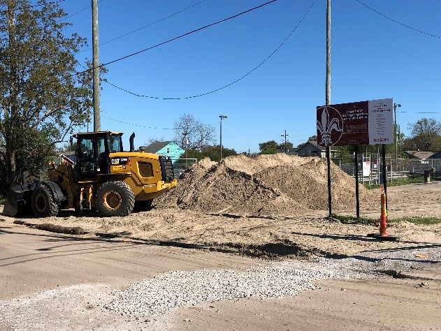 WORK PROGRESSING ON HAGAN LAFITTE PROJECT