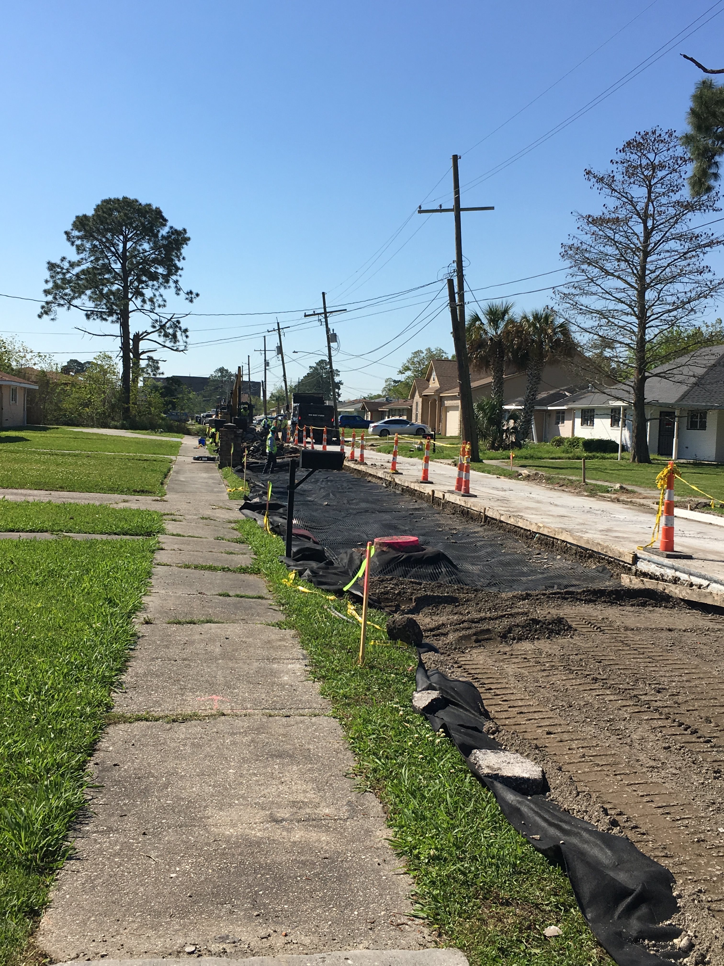 CONSTRUCTION ON READ BOULEVARD WEST PROJECT CONTINUES