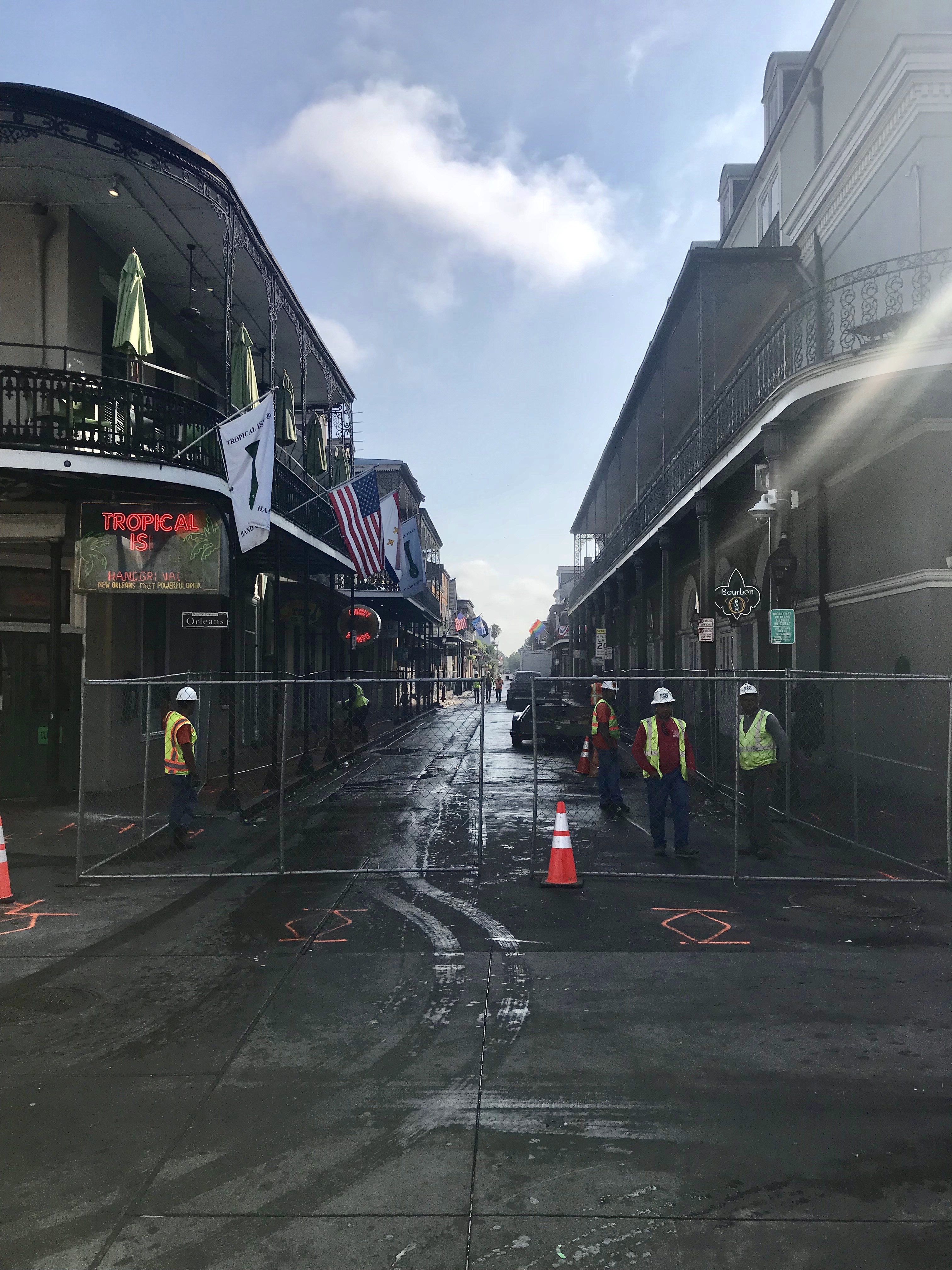 CREWS RESUME WORK ON BOURBON PHASE 2 PROJECT