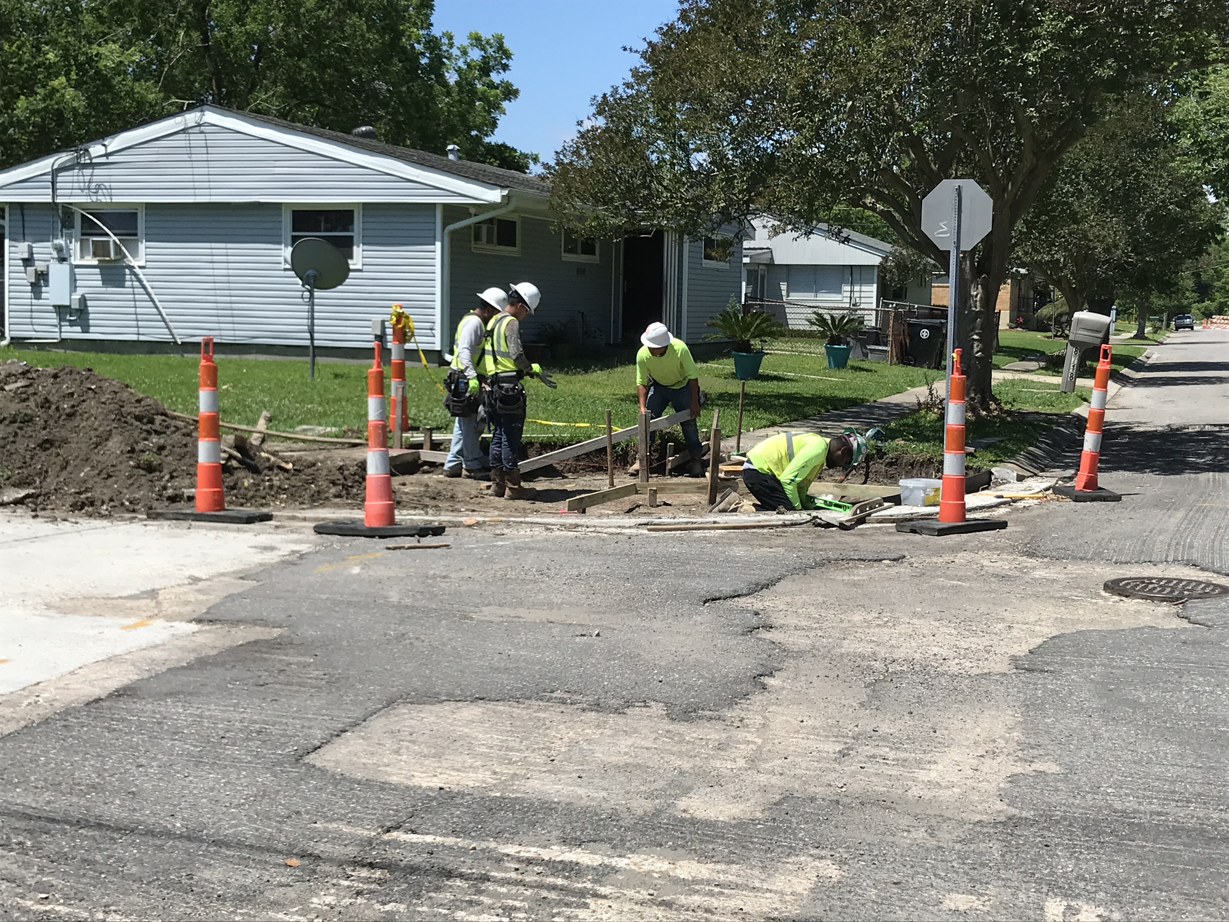 CONSTRUCTION ON READ BOULEVARD WEST PROJECT CONTINUES AT OVER 80 PERCENT COMPLETE