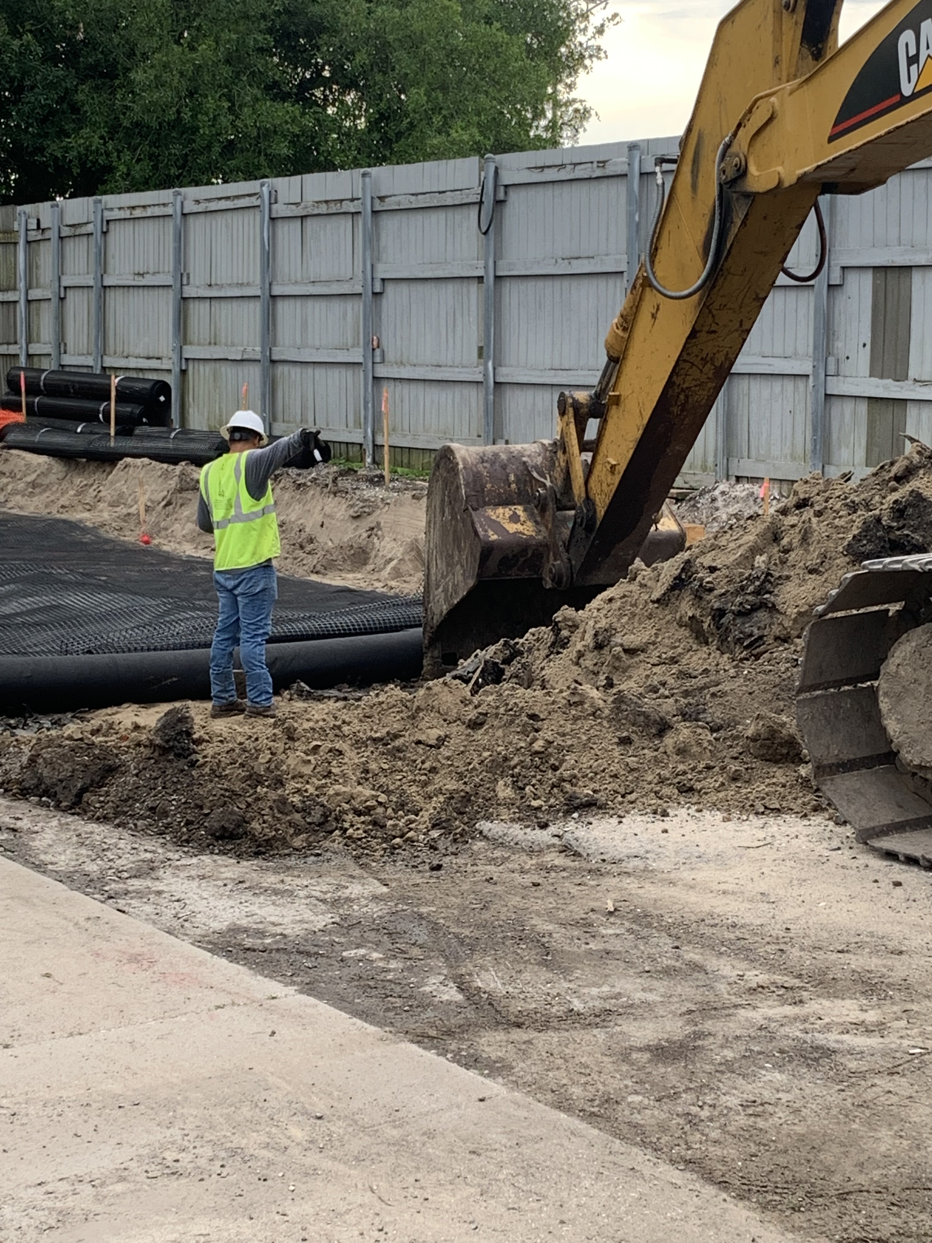 CONCRETE PAVING WORK COMPLETED AS PART OF THE LAKEVIEW SOUTH GROUP A PROJECT