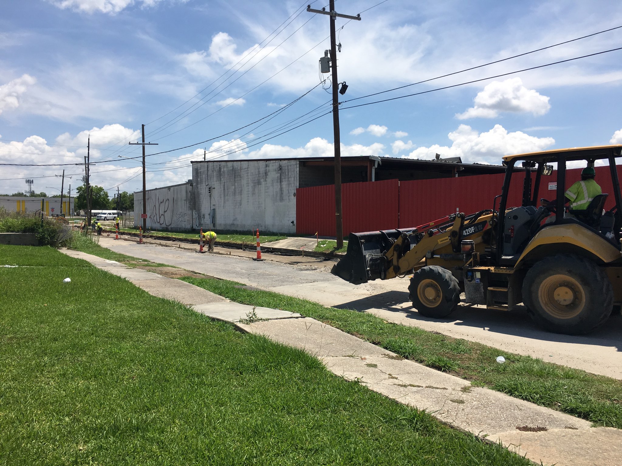 CONSTRUCTION ON READ BOULEVARD WEST PROJECT AT NEARLY NINETY-FIVE PERCENT COMPLETE