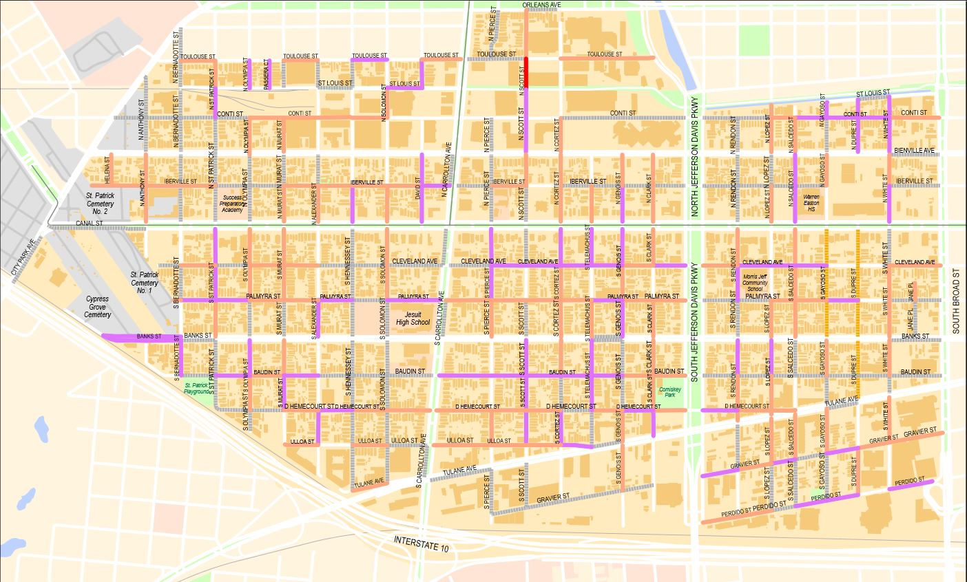 CONSTRUCTION ON MID CITY GROUP A PROJECT BEGINS IN JULY / AUGUST