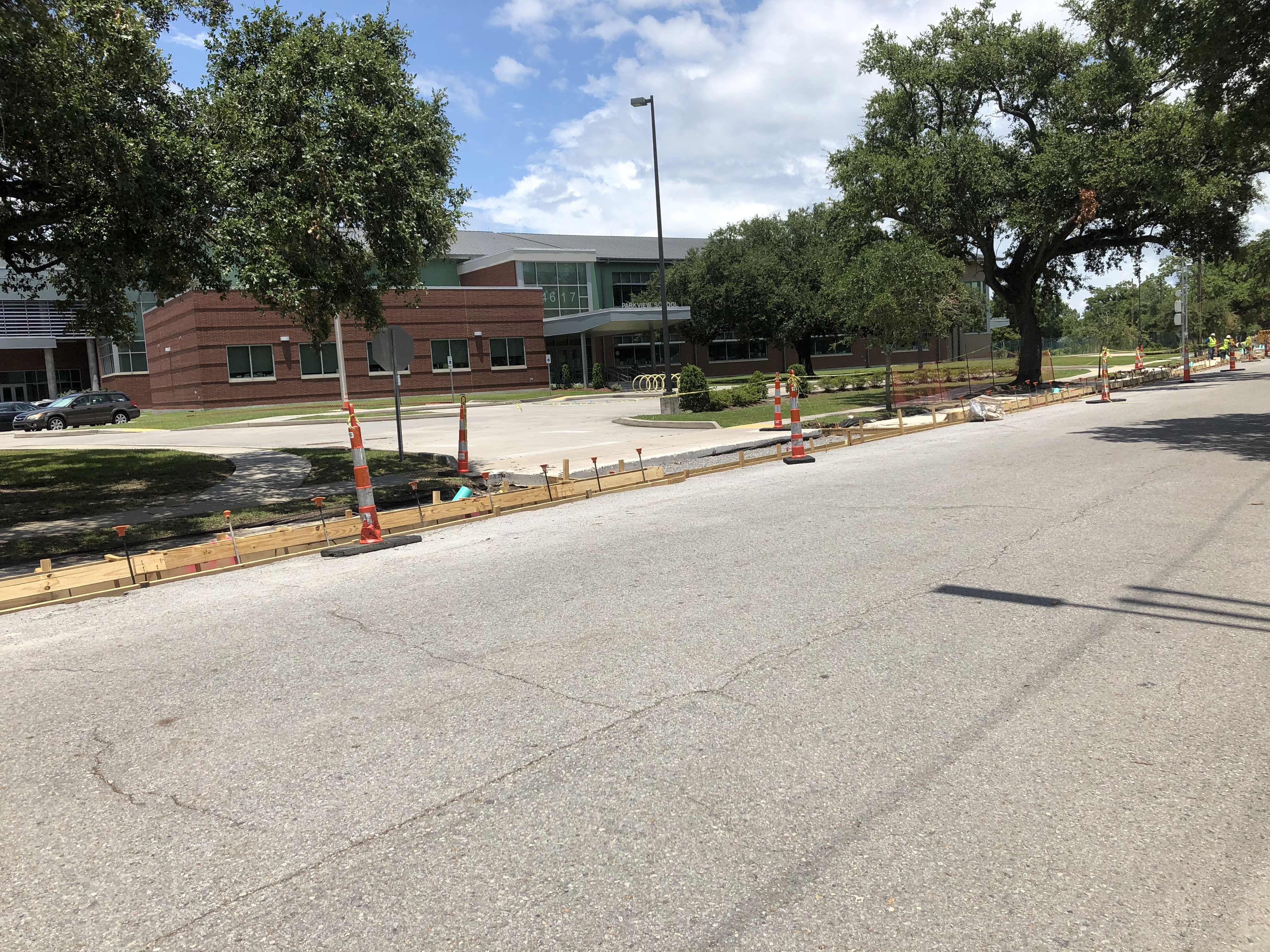 CONSTRUCTION PROGRESSING ON PONTILLY STORMWATER PROJECT