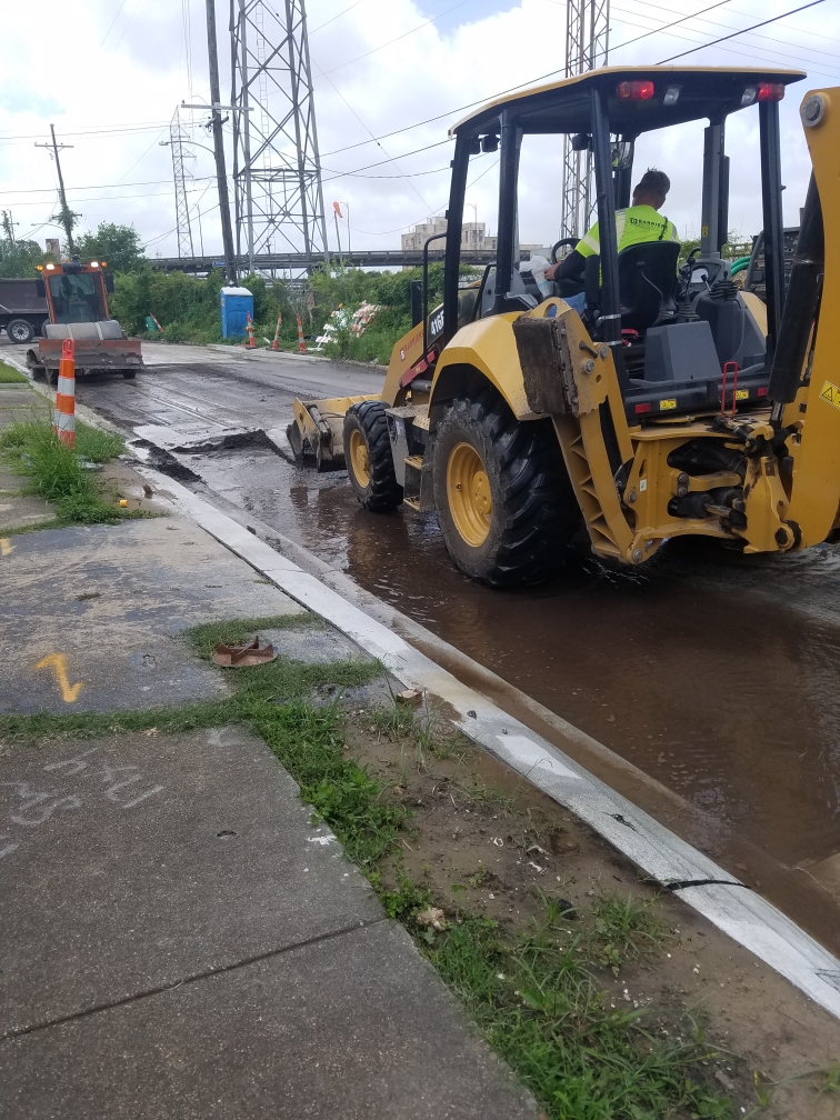 CONSTRUCTION ON ST. CLAUDE GROUP A PROJECT CONTINUES NORTH OF ST. CLAUDE AVENUE