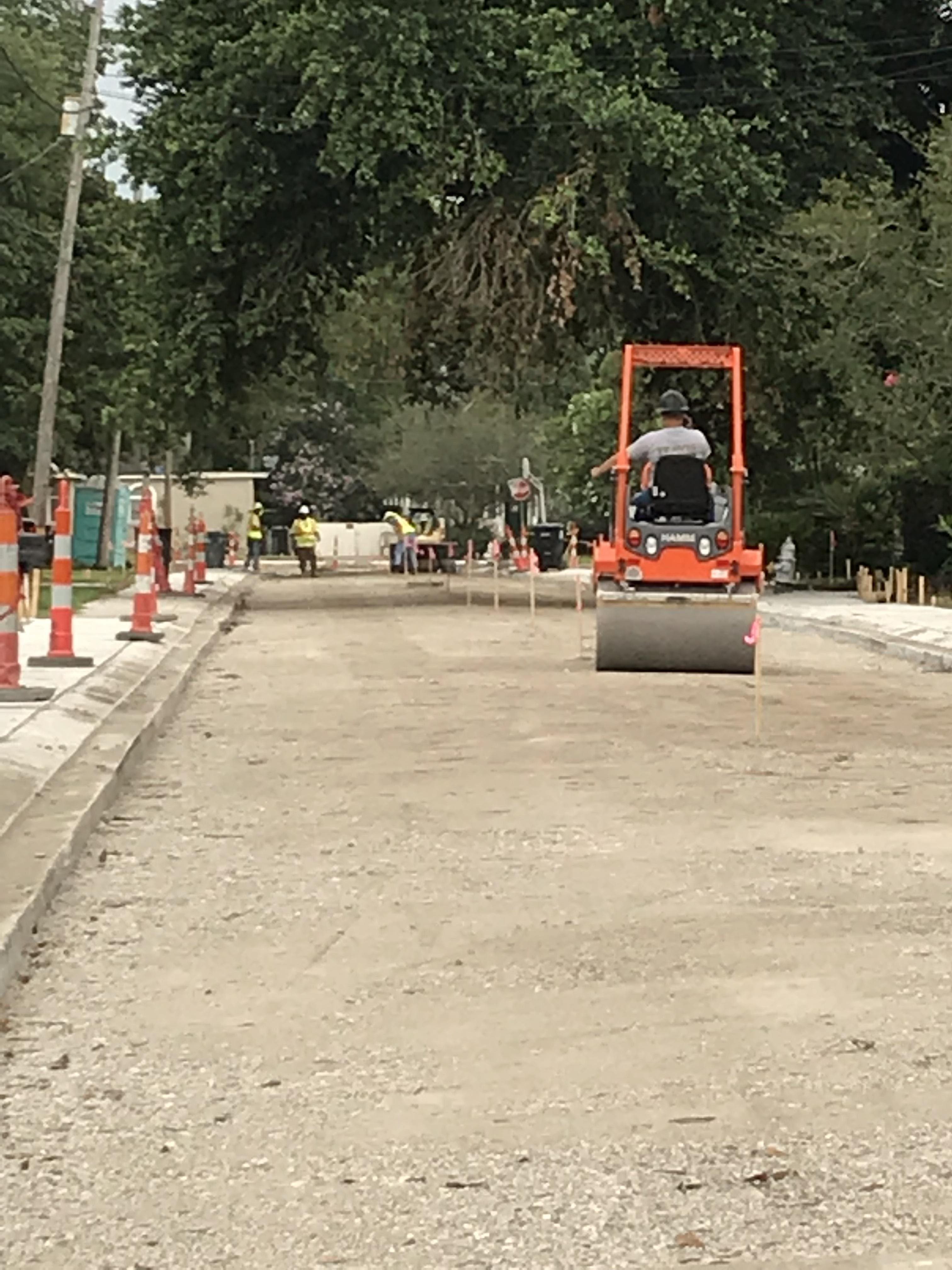 WESTBANK FEMA-FUNDED ROADWORK CONTINUES