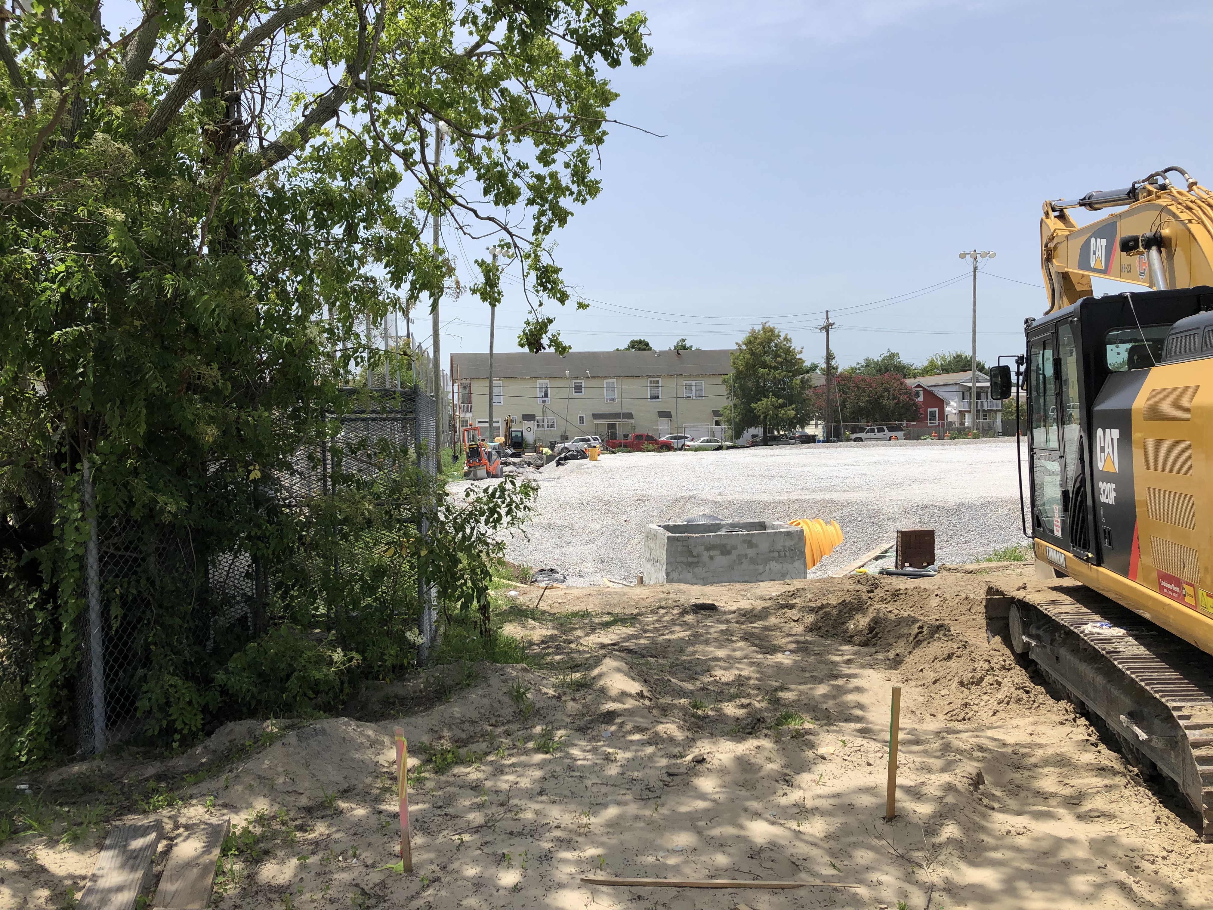 WORK PROGRESSING ON A HAGAN LAFITTE PROJECT