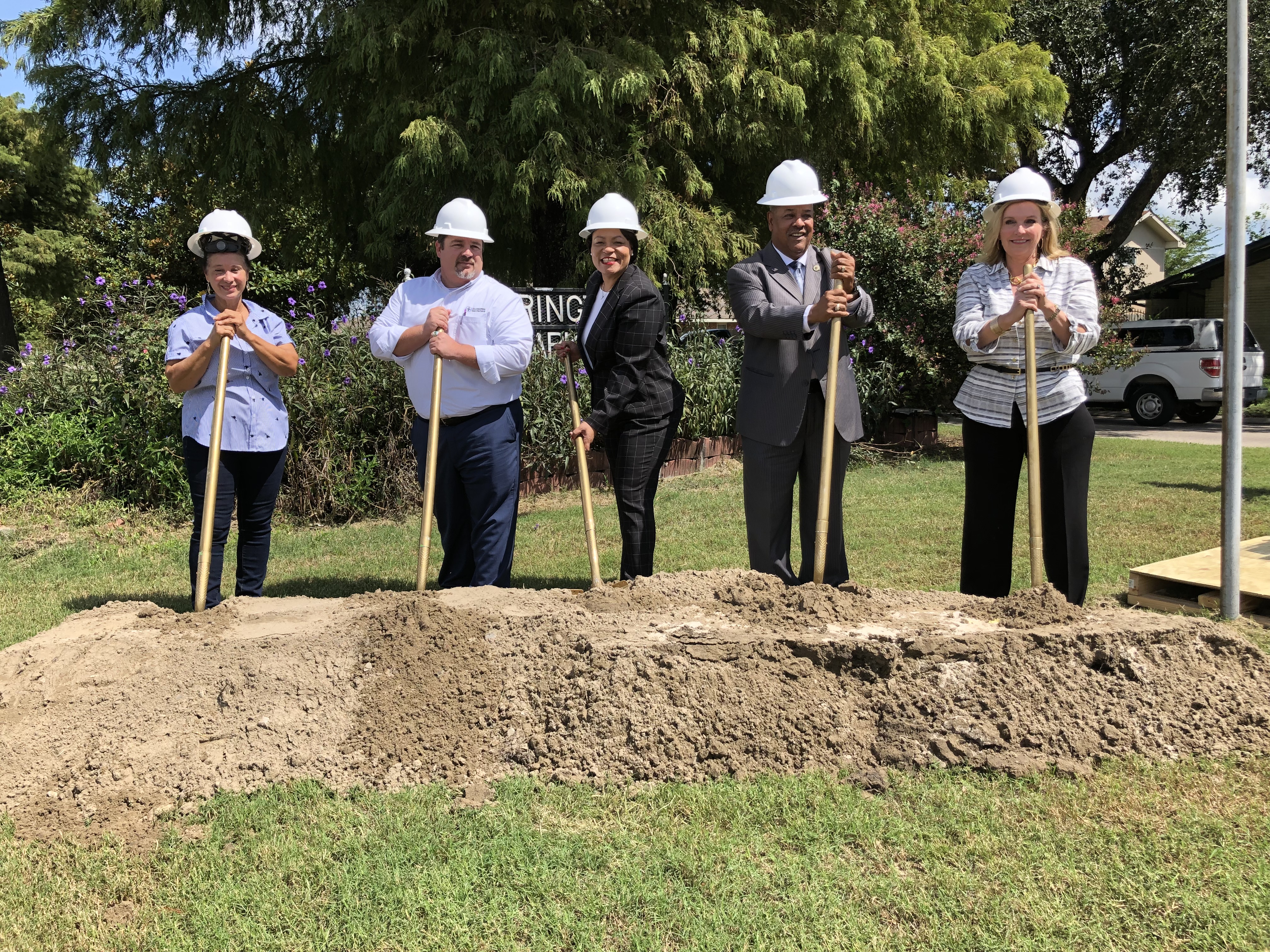WORK BEGINS ON THE LITTLE WOOD GROUP A PROJECT