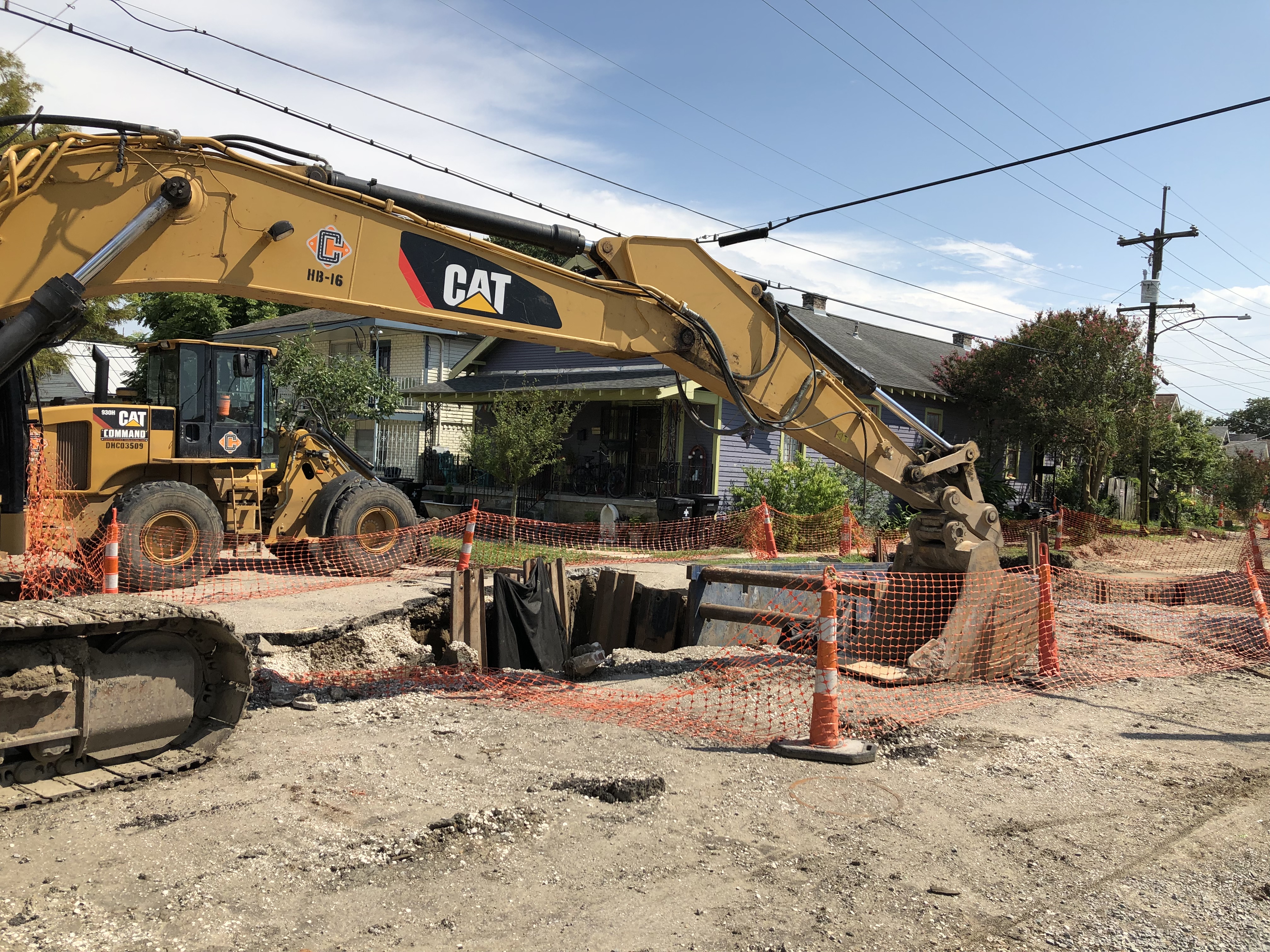 CONSTRUCTION CONTINUES ON THE HAGAN LAFITTE PROJECT