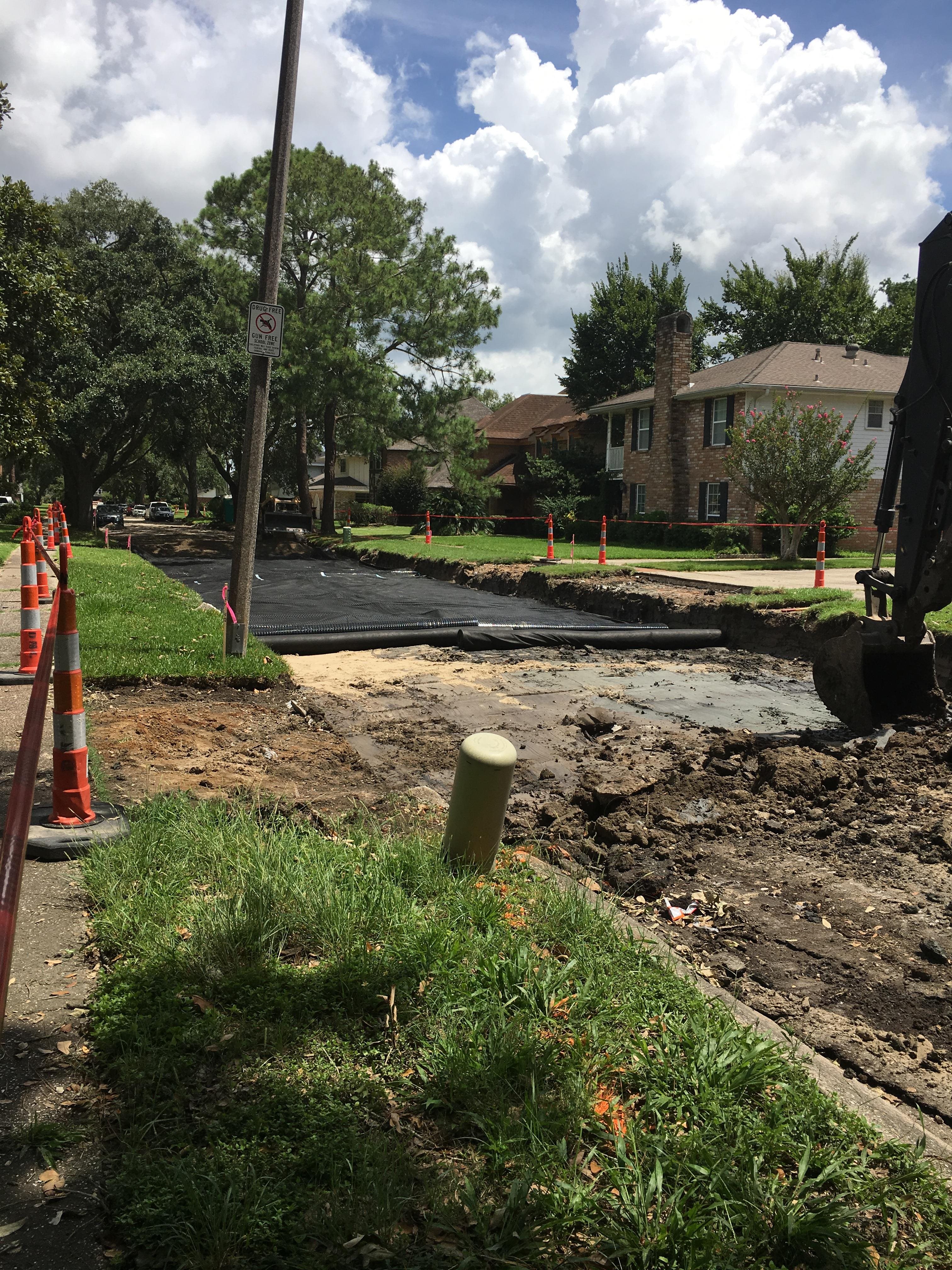 WESTBANK FEMA-FUNDED ROADWORK CONTINUES