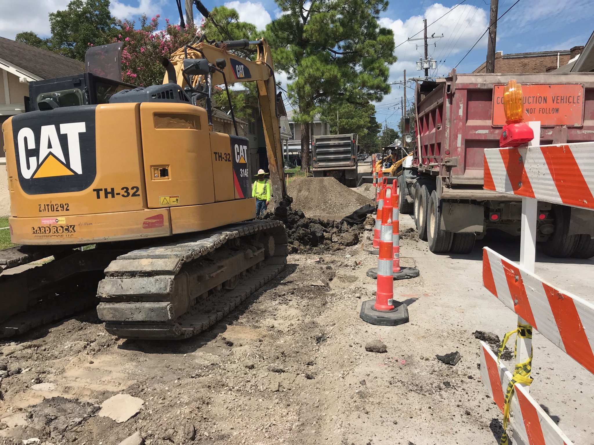 CONSTRUCTION ON MID CITY GROUP A PROJECT PROGRESSES