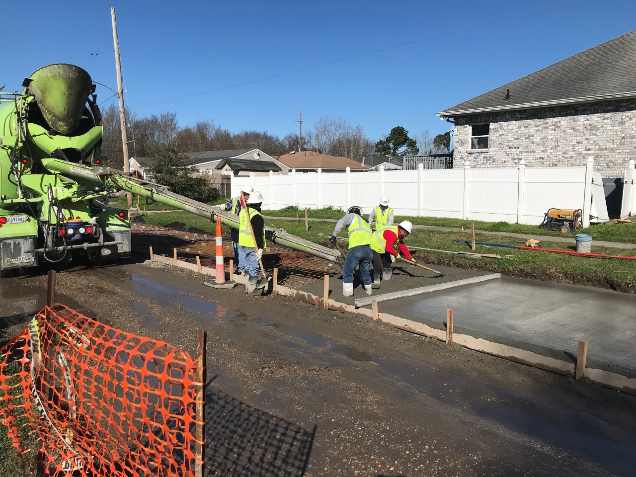 FILMORE SOUTH GROUP A CONTRUCTION CONTINUES AHEAD OF SCHEDULE