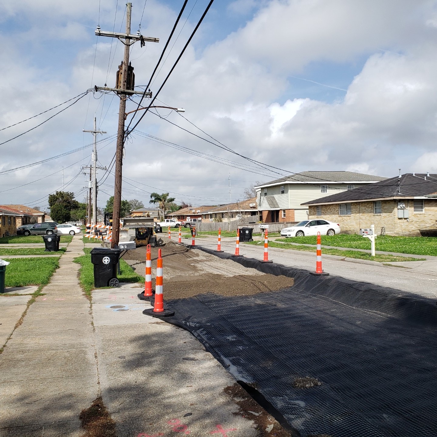 CONSTRUCTION ON PINES VILLAGE GROUP A PROJECT BEGINS