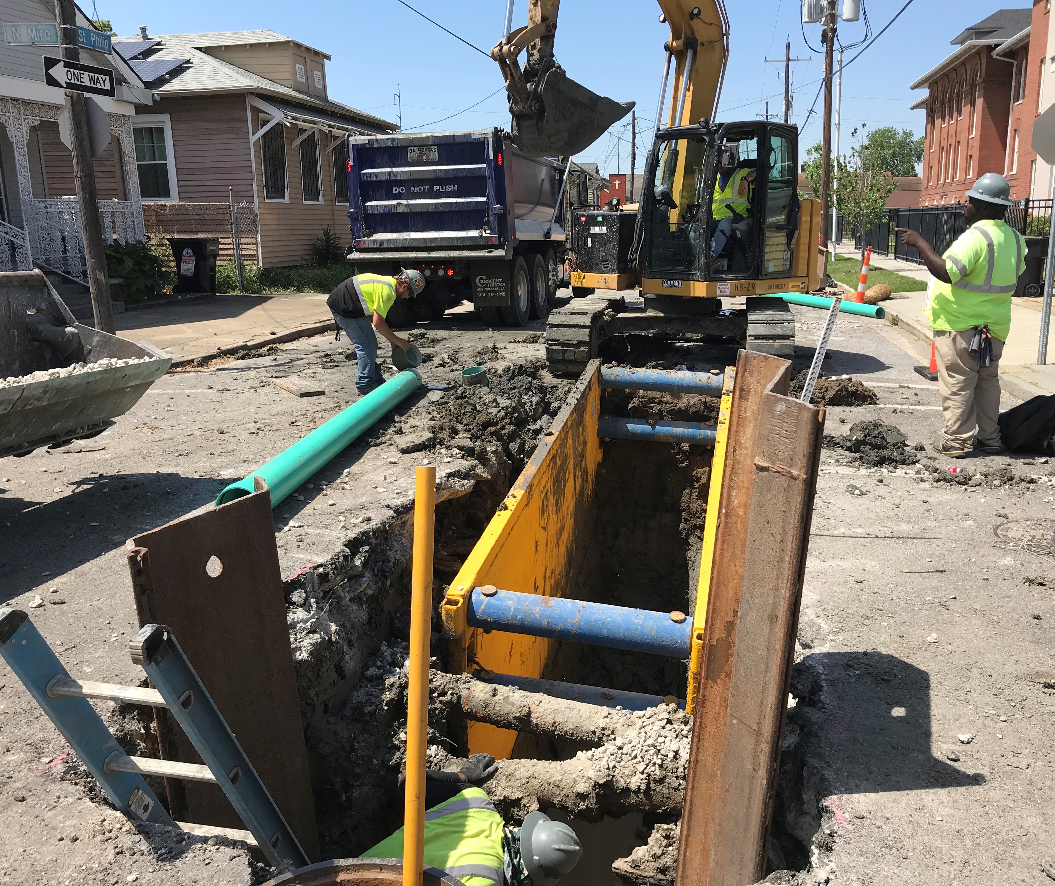 TREME-LAFITTE PROJECT GETS UNDER WAY