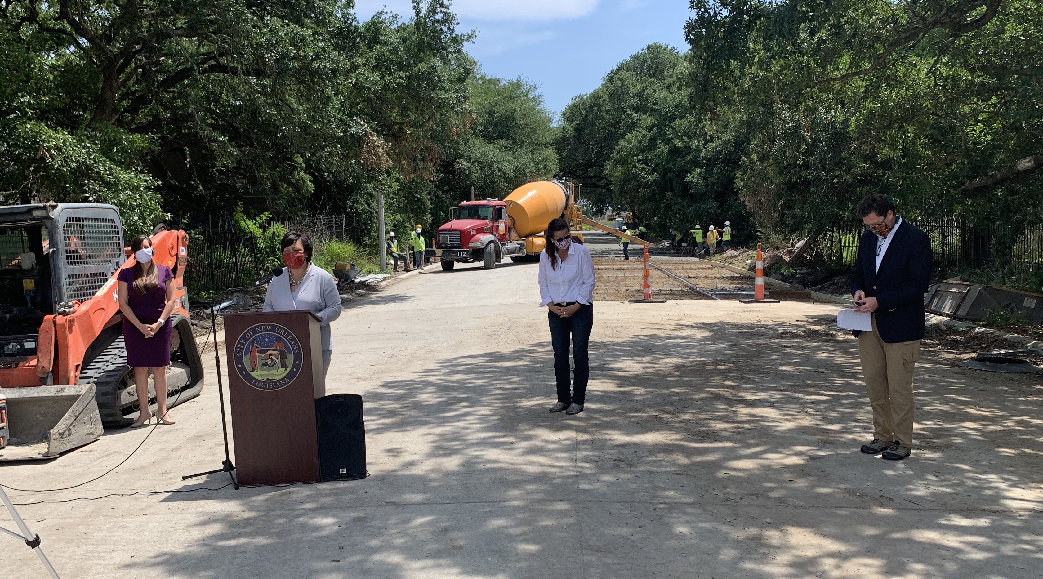 WEST BANK GROUP B CONSTRUCTION BEGINS