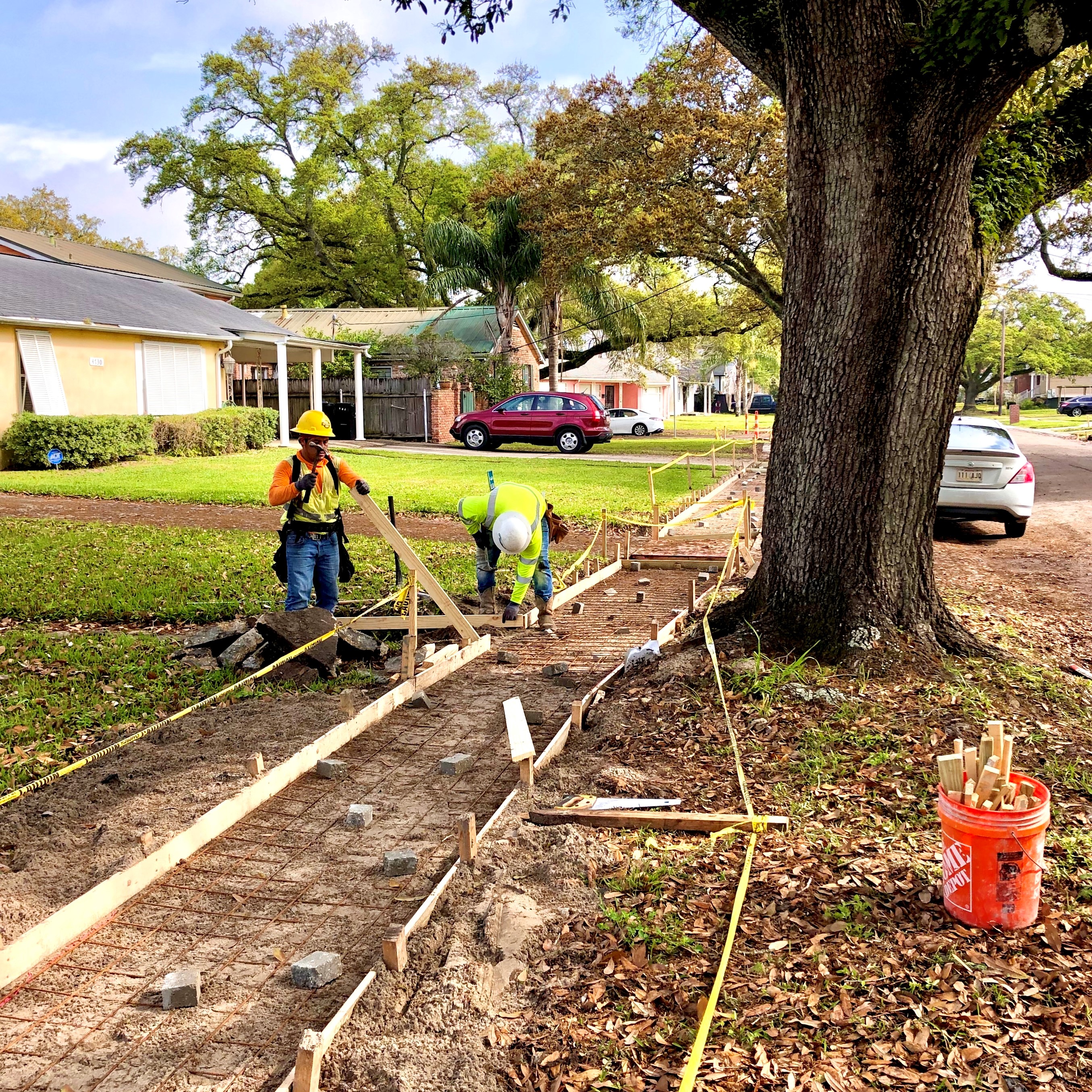 FILMORE SOUTH GROUP A ROADWORK PROGRESS CONTINUES ON SCHEDULE
