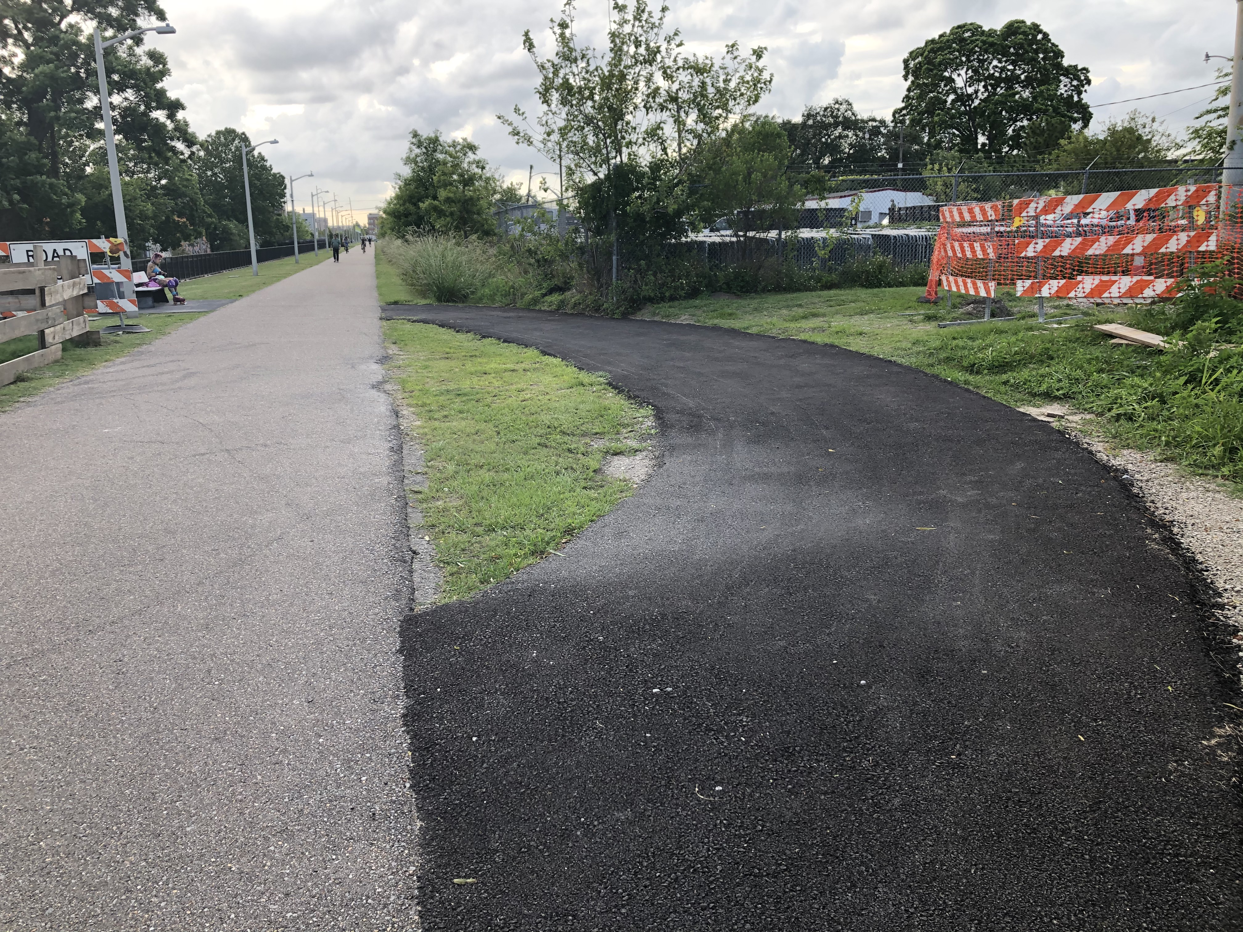 NEW, UPSIZED DRAINAGE TO BE CONNECTED INTO THE ST. LOUIS CANAL