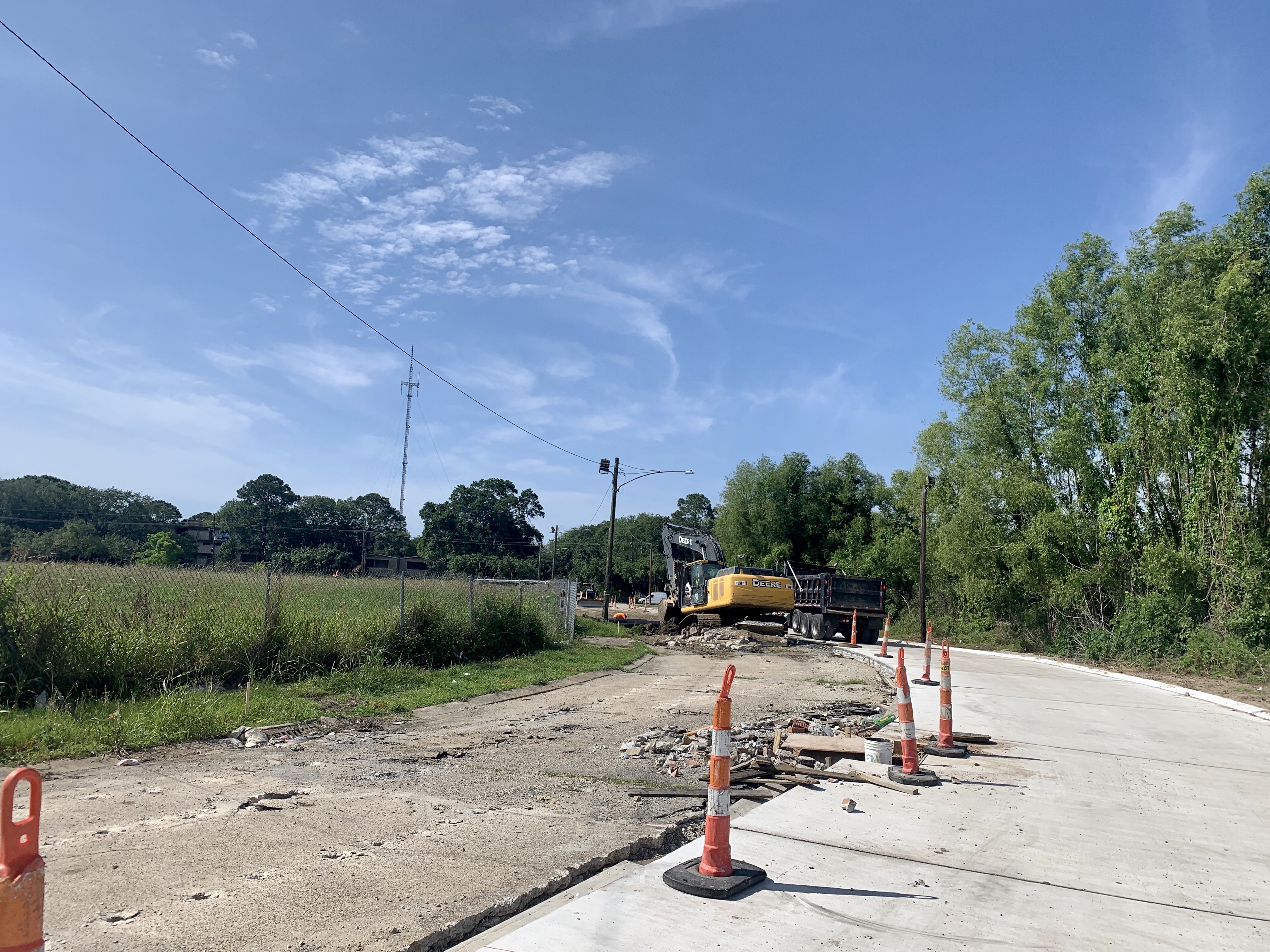 WEST BANK GROUP B CONSTRUCTION CONTINUES TO PROGRESS ON SCHEDULE