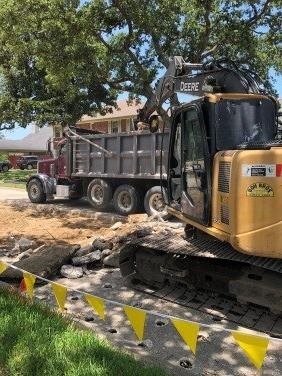 WORK BEGINS ON THE LAKE TERRACE AND OAKS GROUP D PROJECT