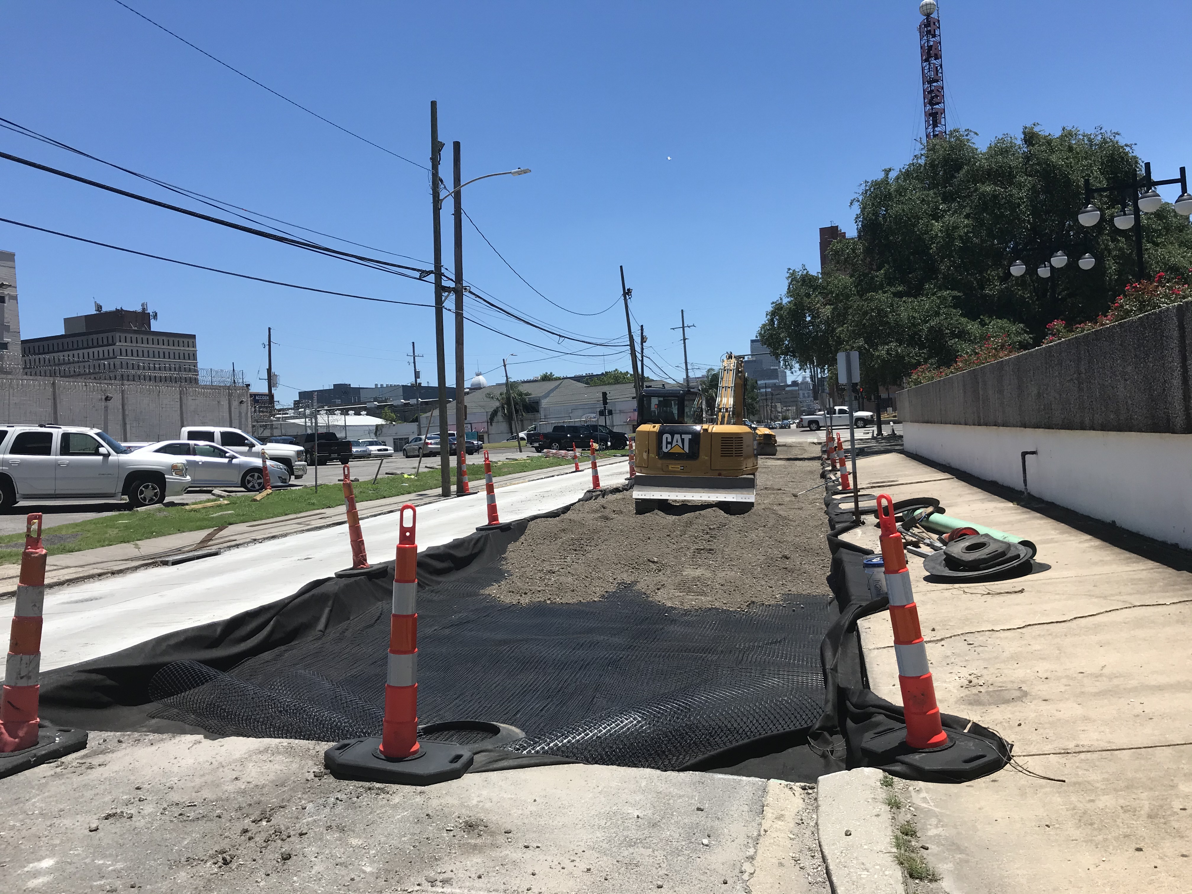 WORK PROGRESSING WELL ON MID-CITY GROUP A PROJECT